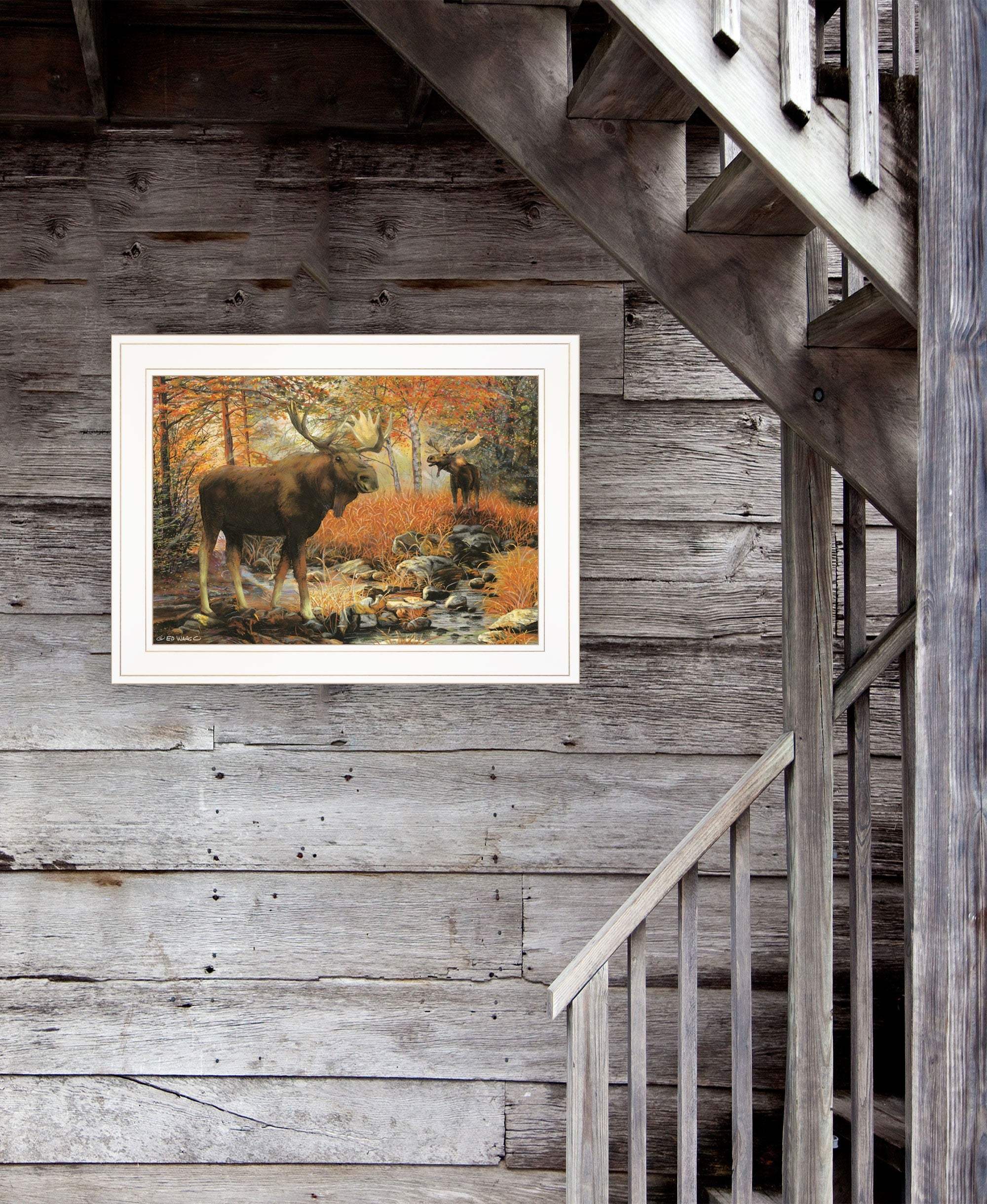 Call of the Wild 2 White Framed Print Wall Art - Image 4