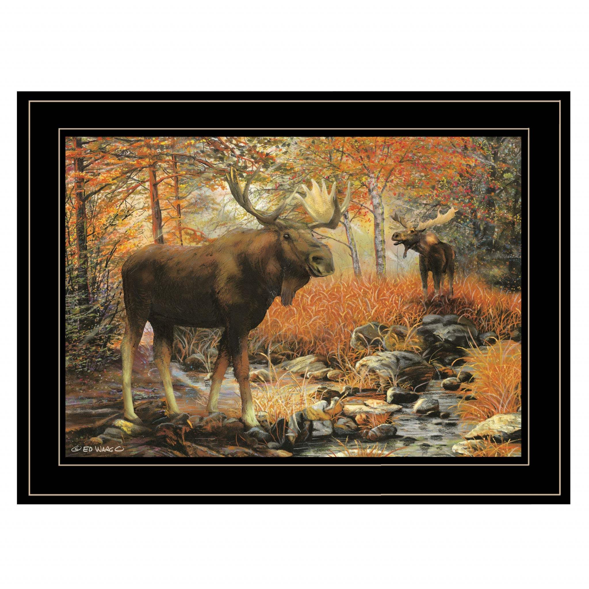 Call of the Wild 3 Black Framed Print Wall Art - Image 2