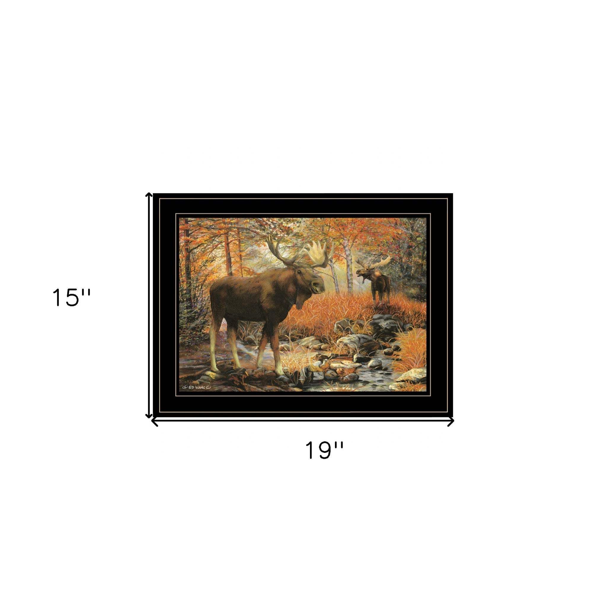 Call of the Wild 3 Black Framed Print Wall Art - Image 6