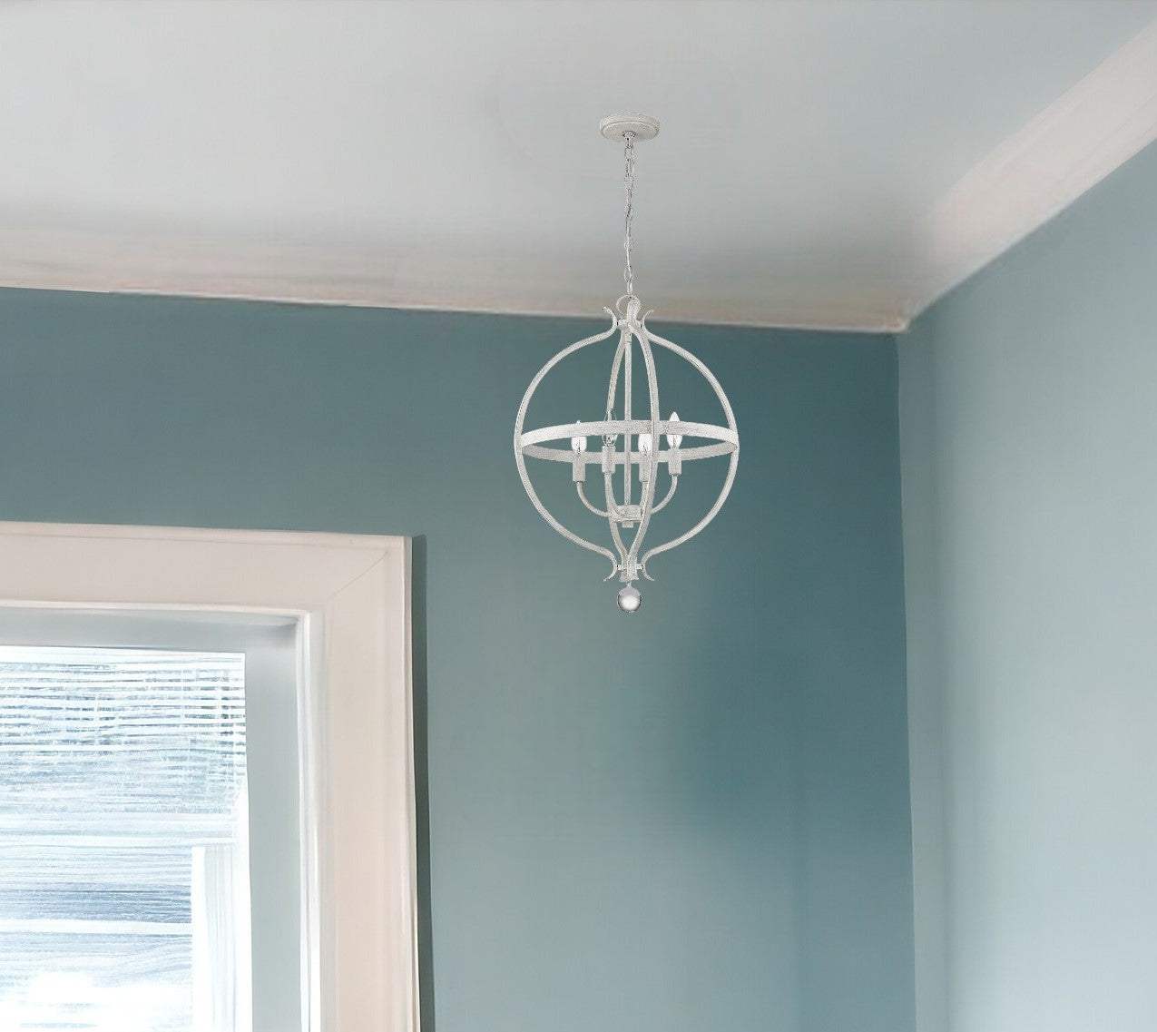 Callie 4-Light Country White Pendant - Image 2