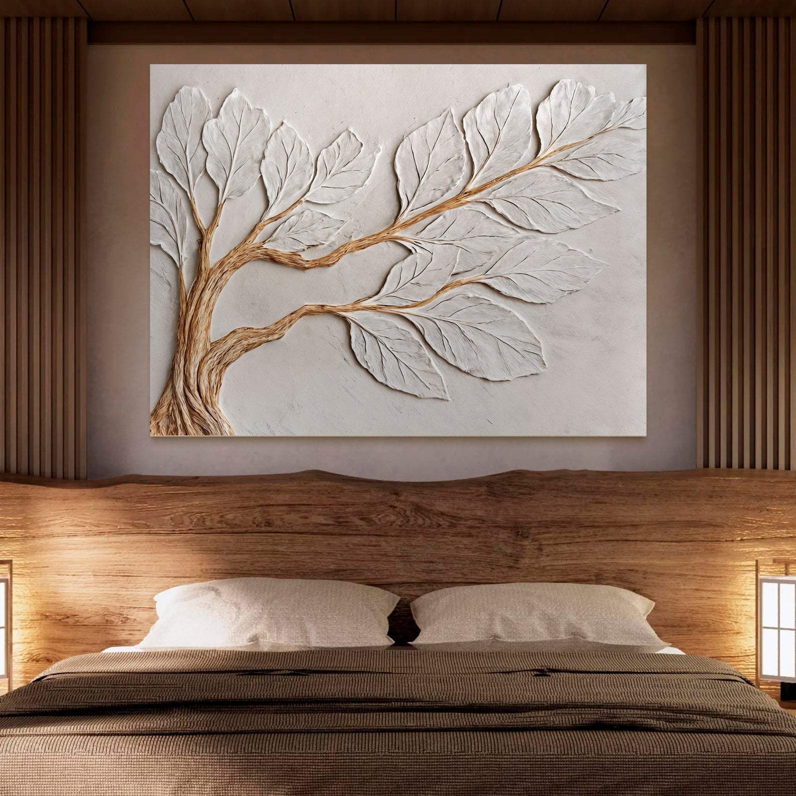 Calm In Ivory Clay Wall Art - Image 2