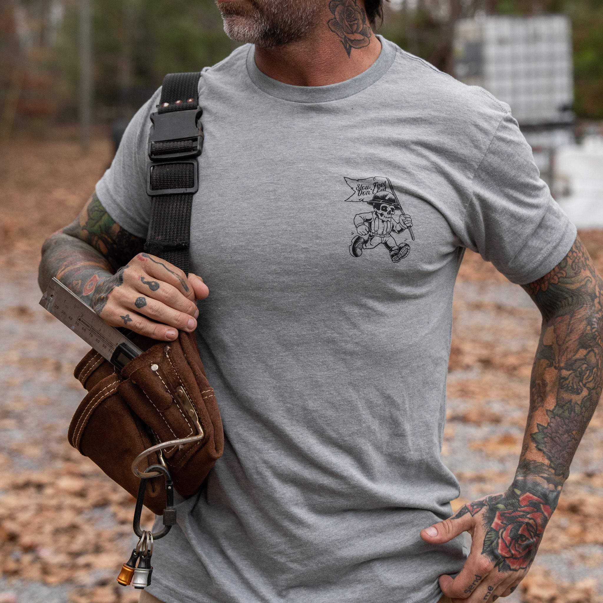 Can't Fake Work Ethic Men's T-Shirt - Image 24