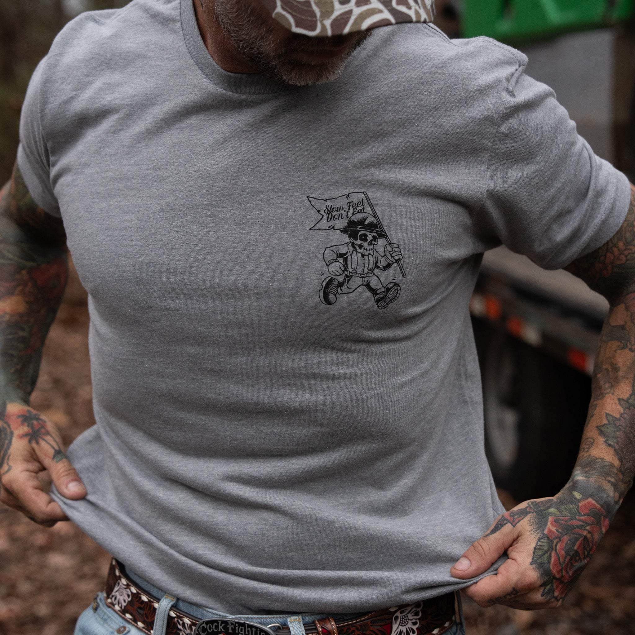 Can't Fake Work Ethic Men's T-Shirt - Image 25