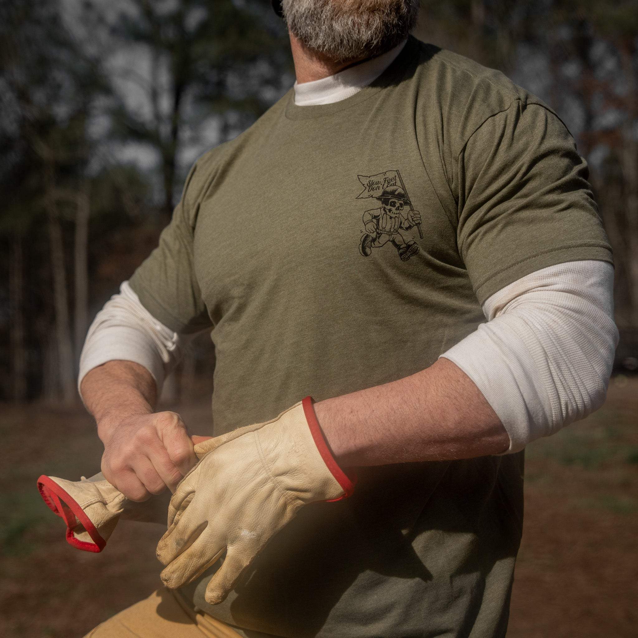 Can't Fake Work Ethic Men's T-Shirt - Image 31