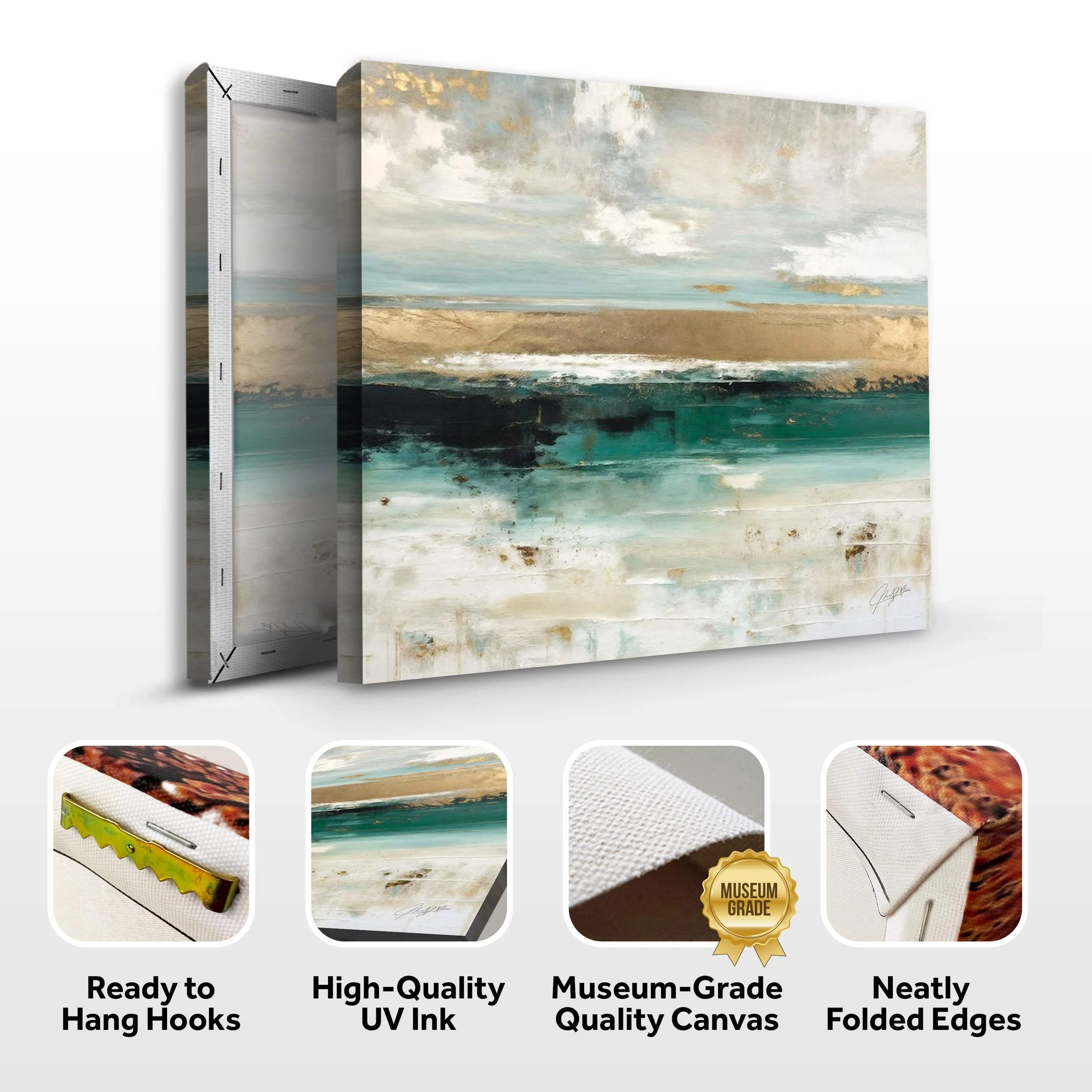 Canvas Print: "Coastal Echoes" - Image 6