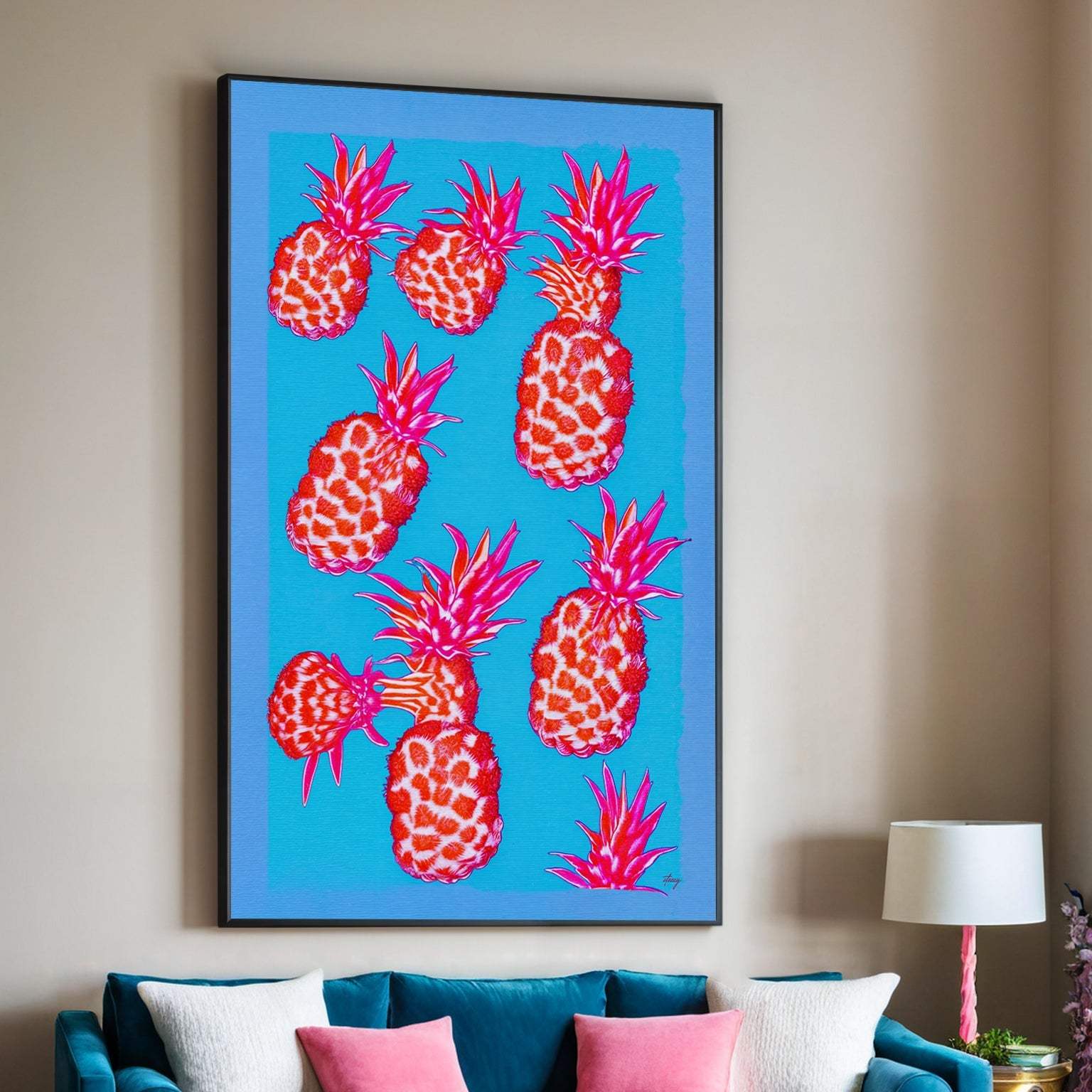 Canvas Print: "Fever Piña" - Image 3