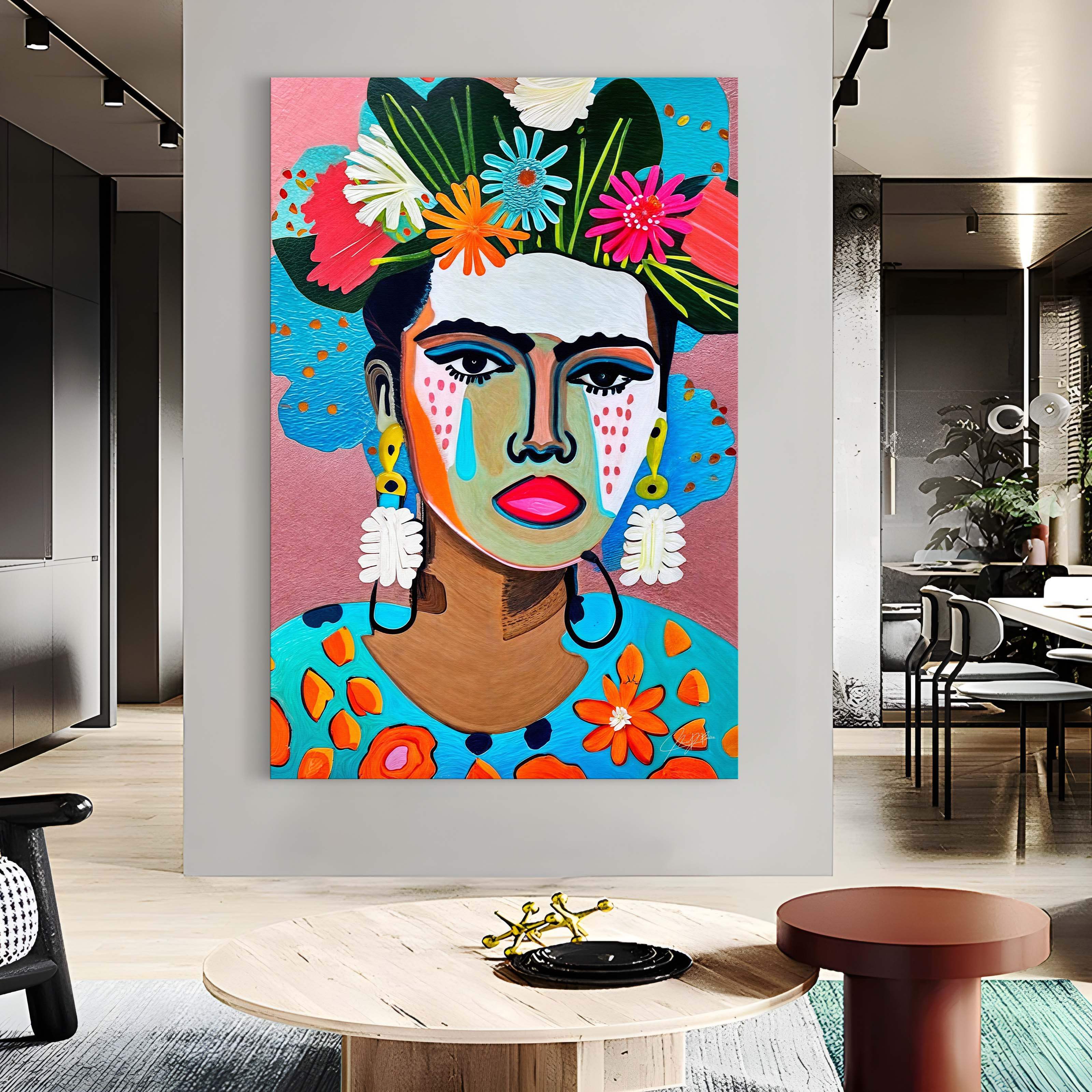 Canvas Print: "Floral Muse II" - Image 3