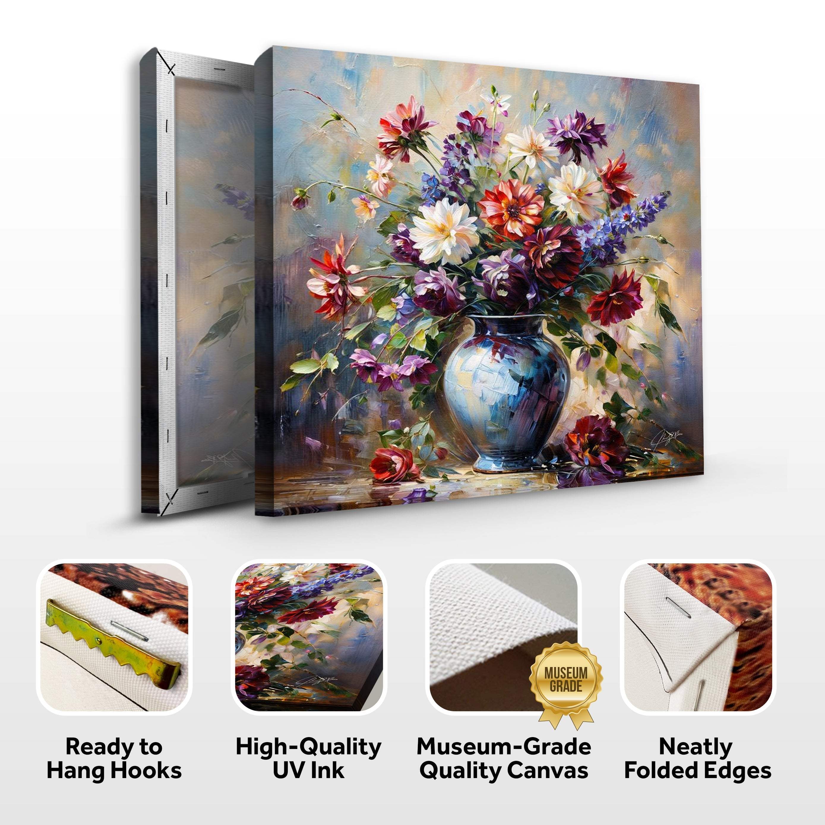 Canvas Print: "Flore Symphony" - Image 6