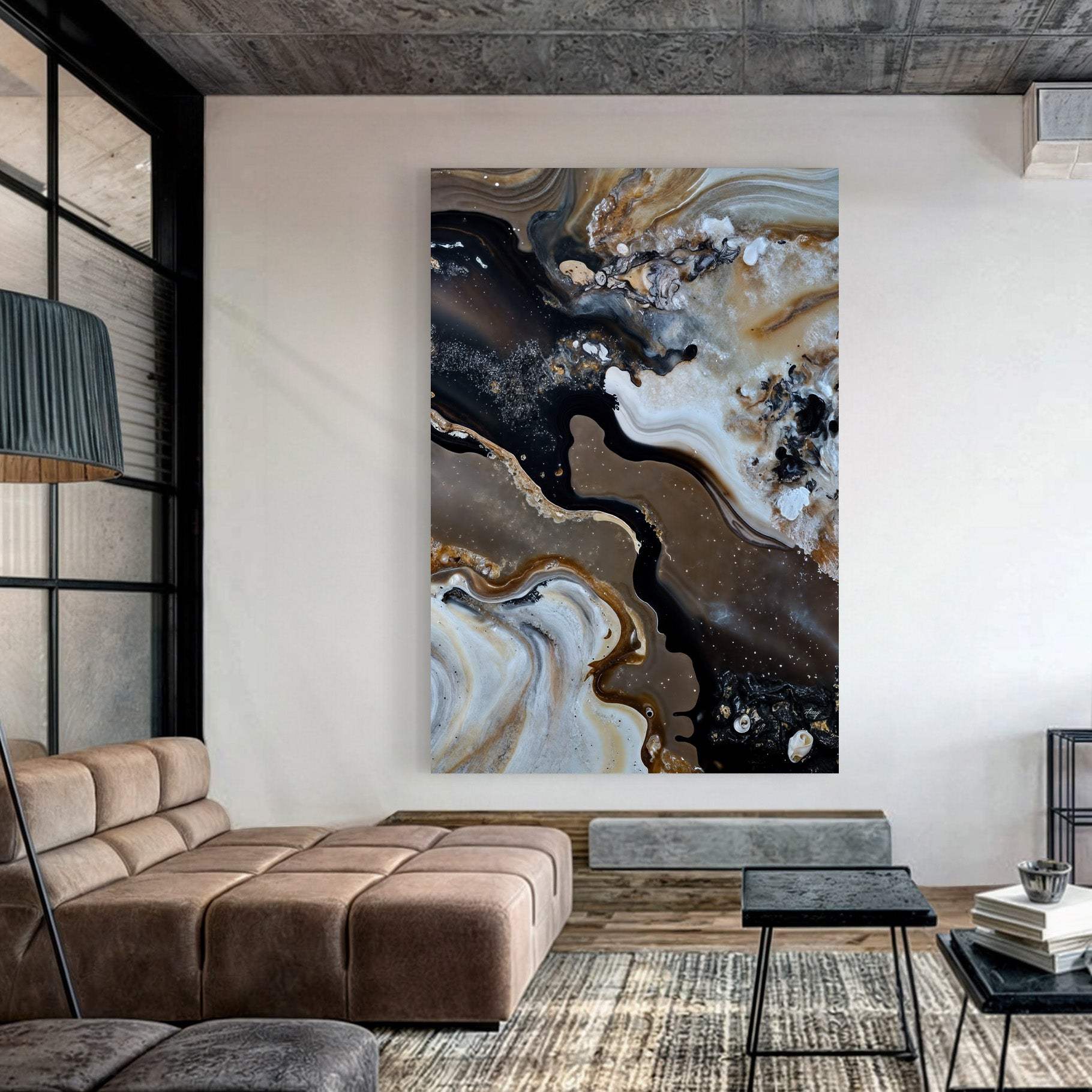 Canvas Print: "Geode Whispers II" - Image 2