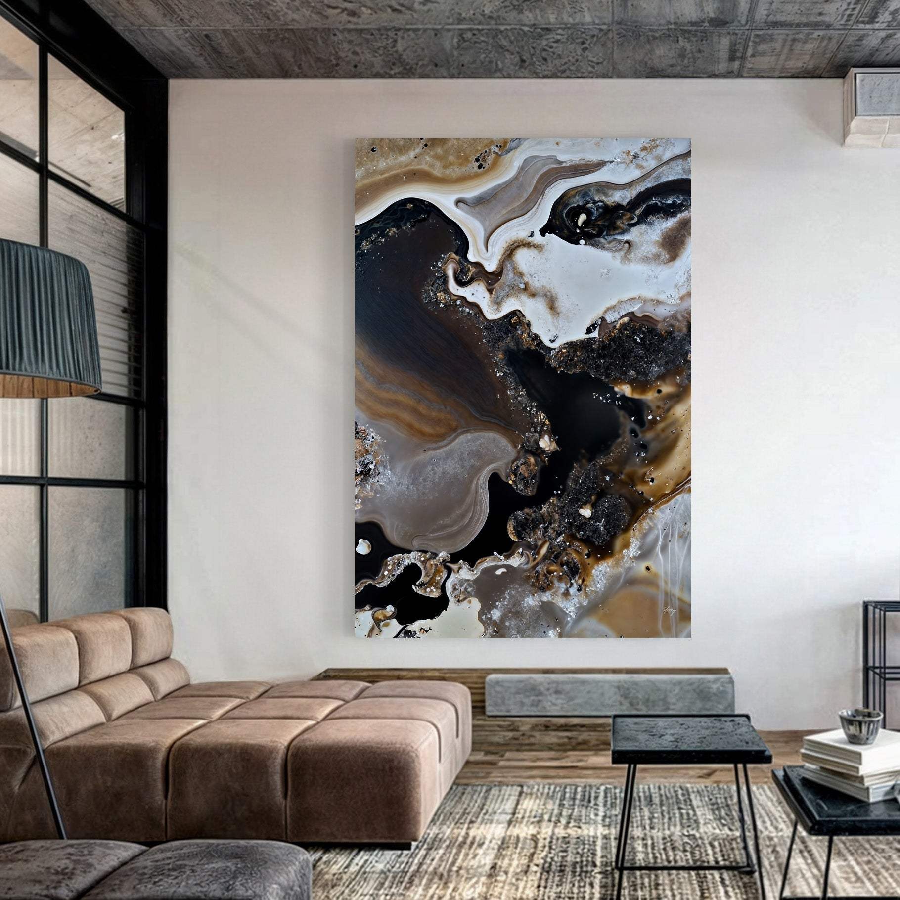 Canvas Print: "Geode Whispers III" - Image 2