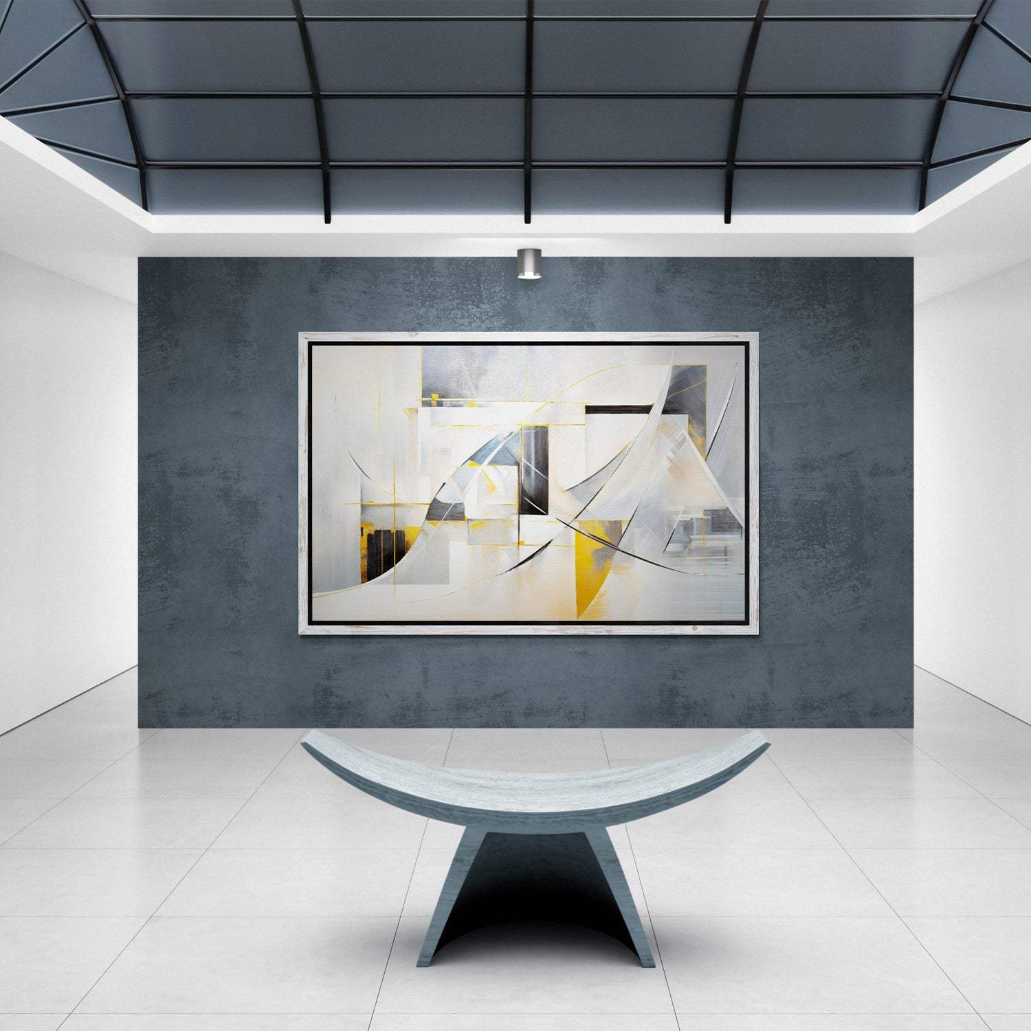 Canvas Print: "Geometric Whispers" - Image 3