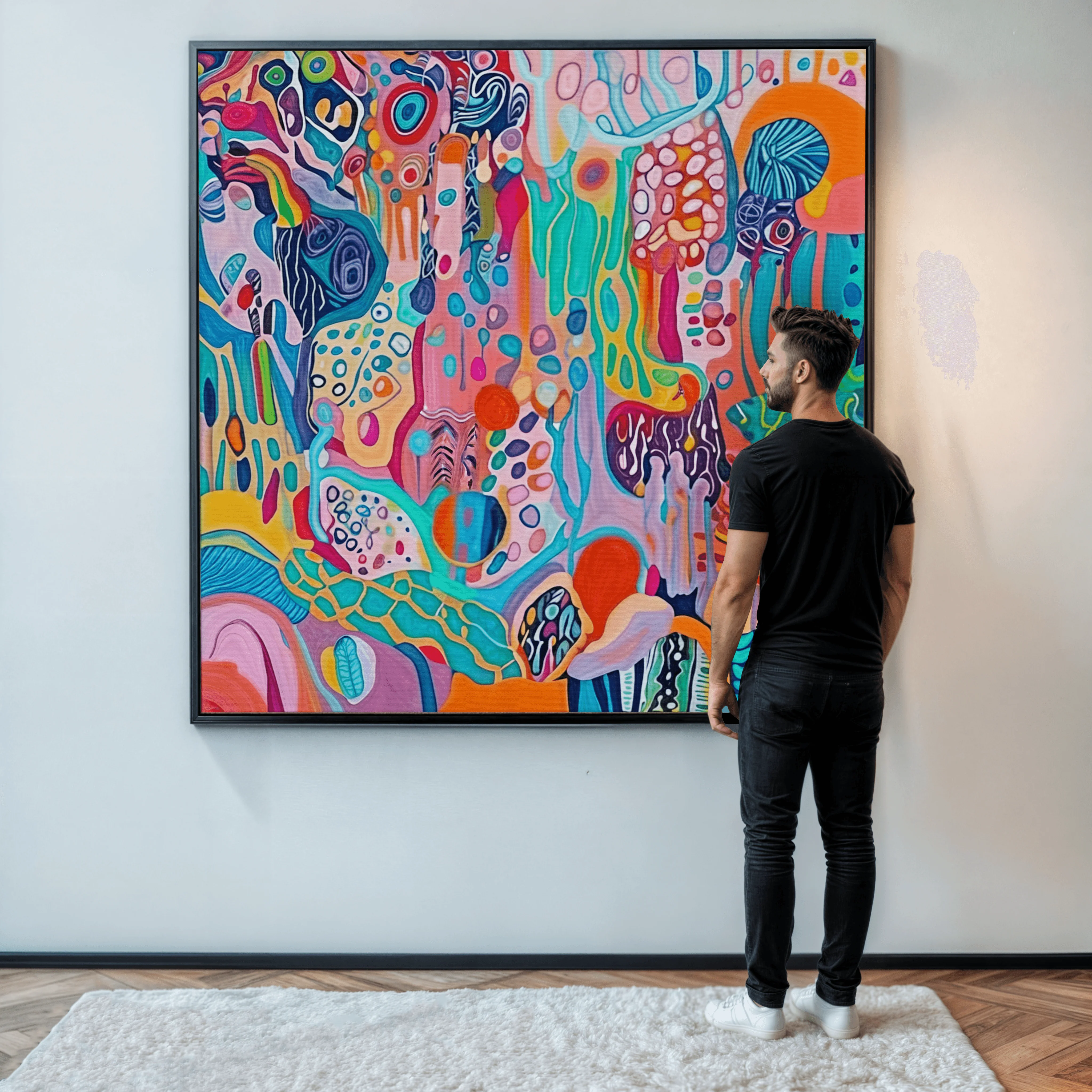 Canvas Print: "Kaleidoscopic Voyage" - Image 3