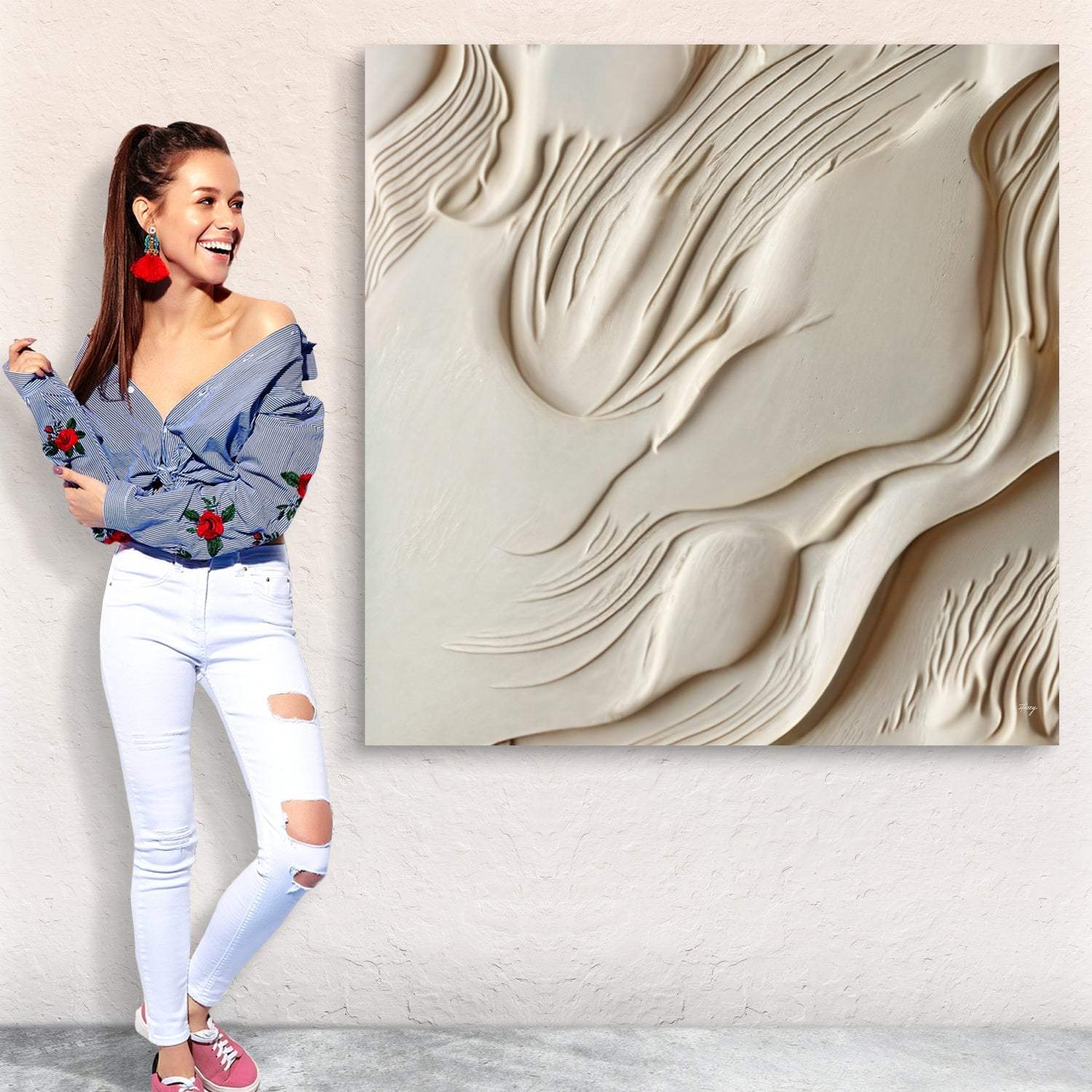 Canvas Print: "Milk Valley" - Image 4