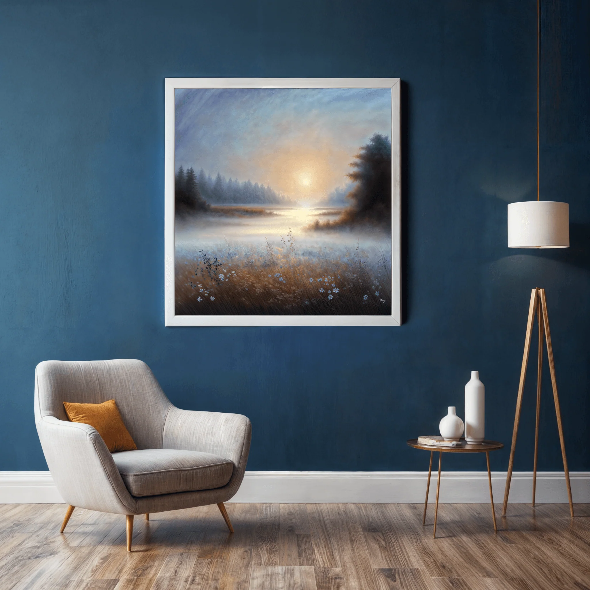 Canvas Print: Misty Serenade - Image 2