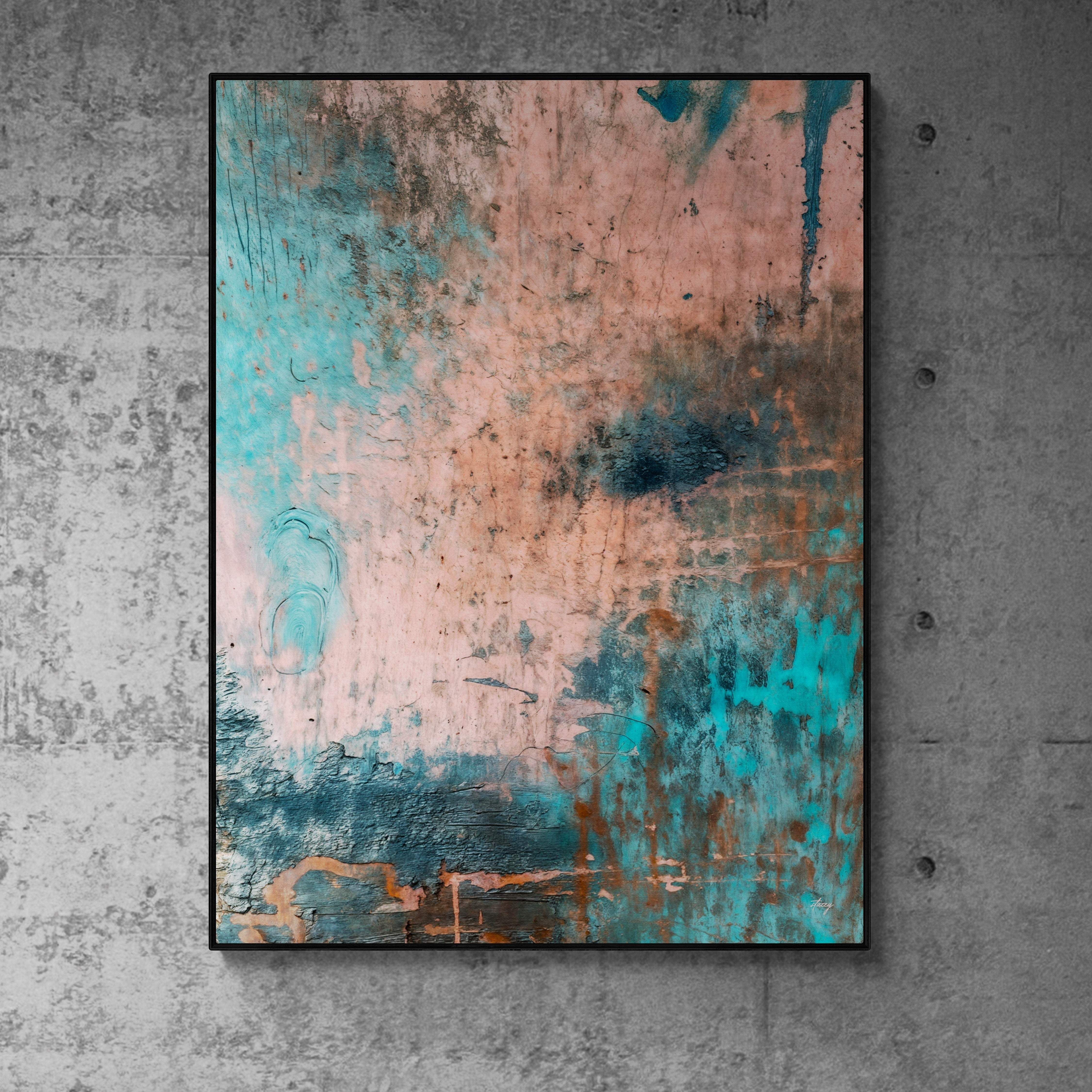 Canvas Print: "Patina Cascade" - Image 3