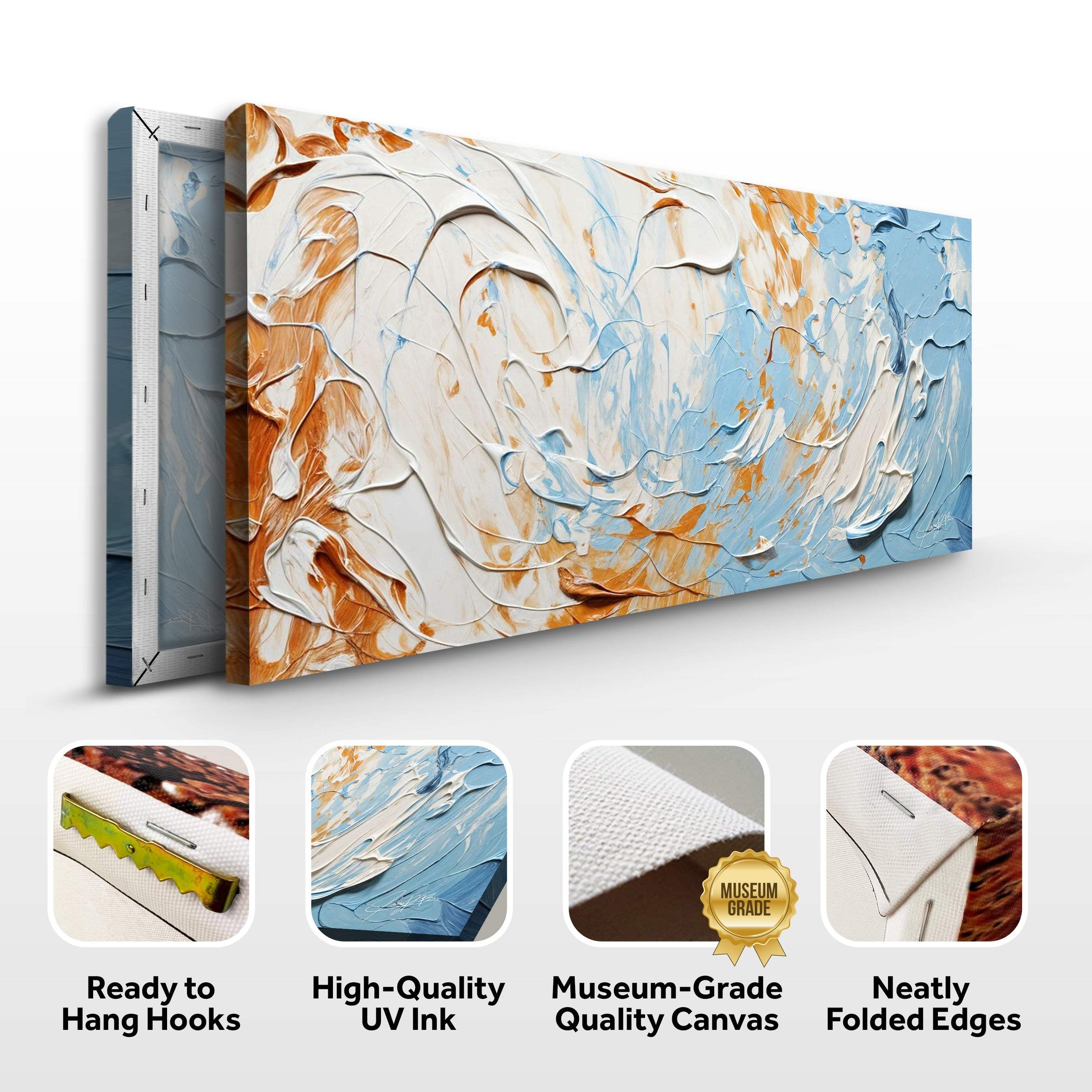 Canvas Print: "Pebble Tides III" - Image 5