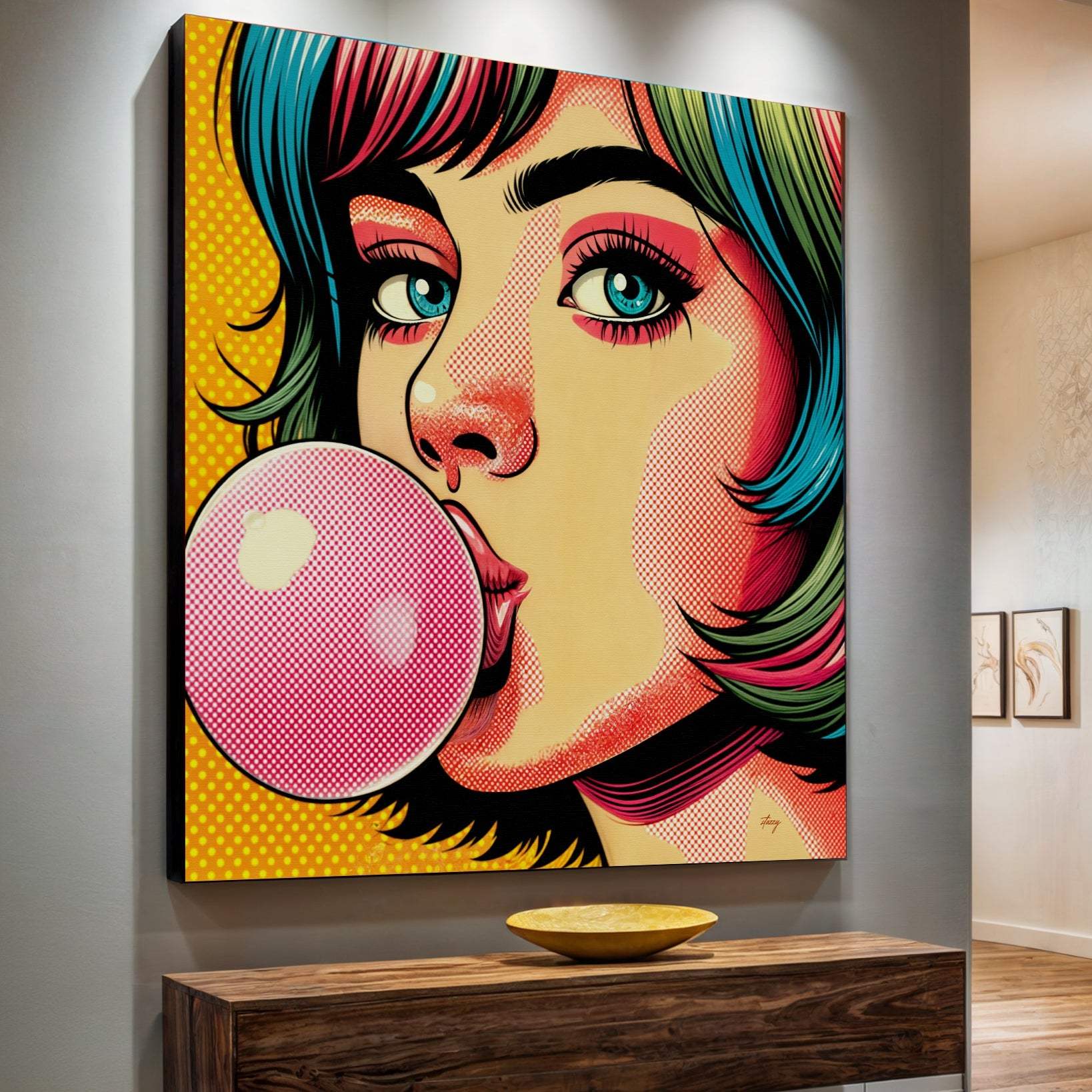 Canvas Print: "Roys Bubble" - Image 2
