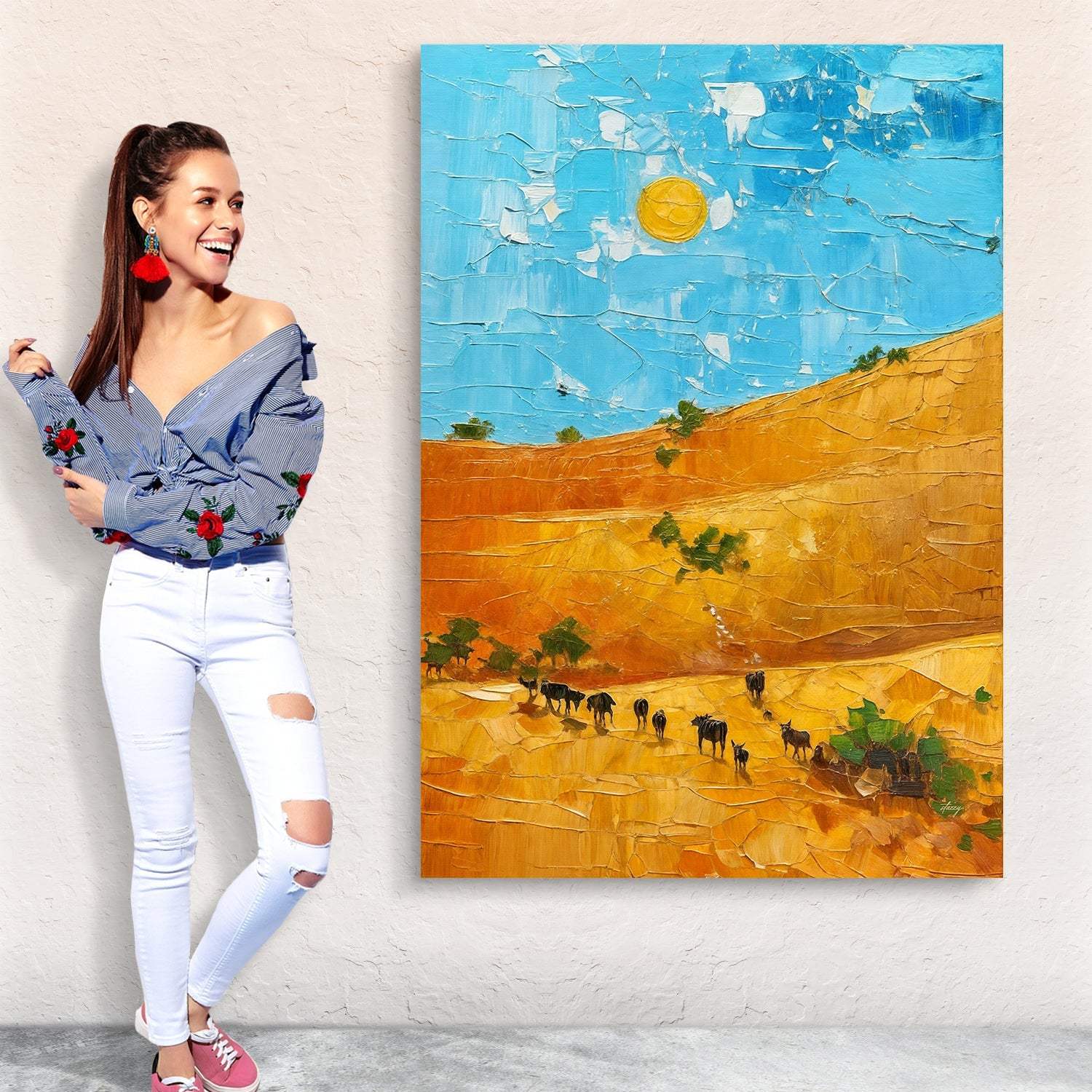 Canvas Print: "Savannah Daze" - Image 4