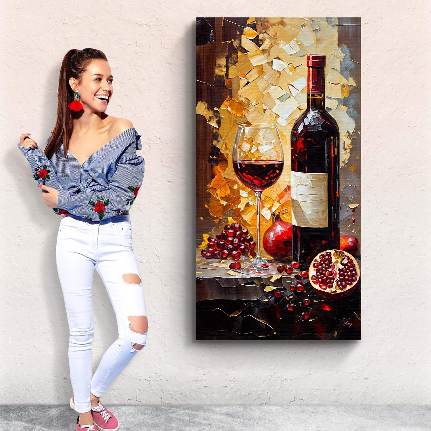 Canvas Print: "Vinous Harvest" - Image 2