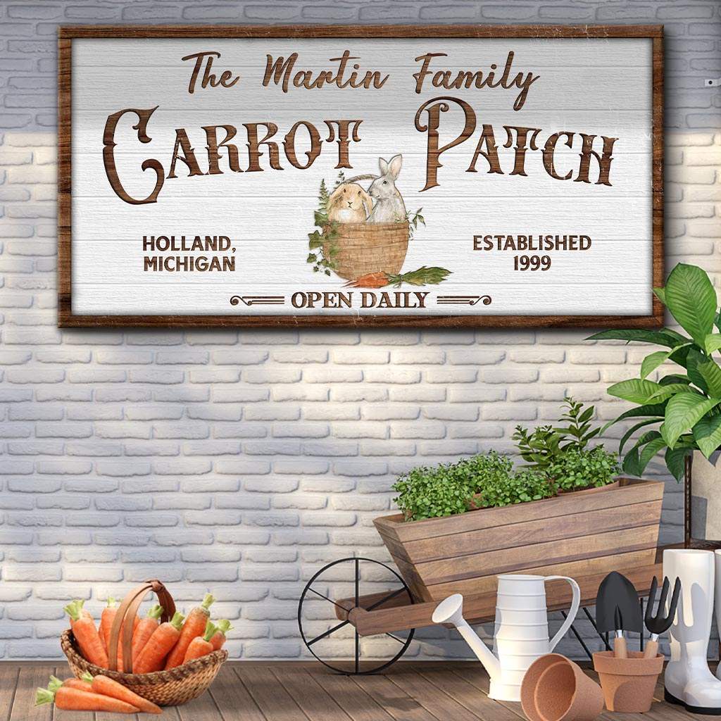 Carrot Patch Easter Sign III - Image 3