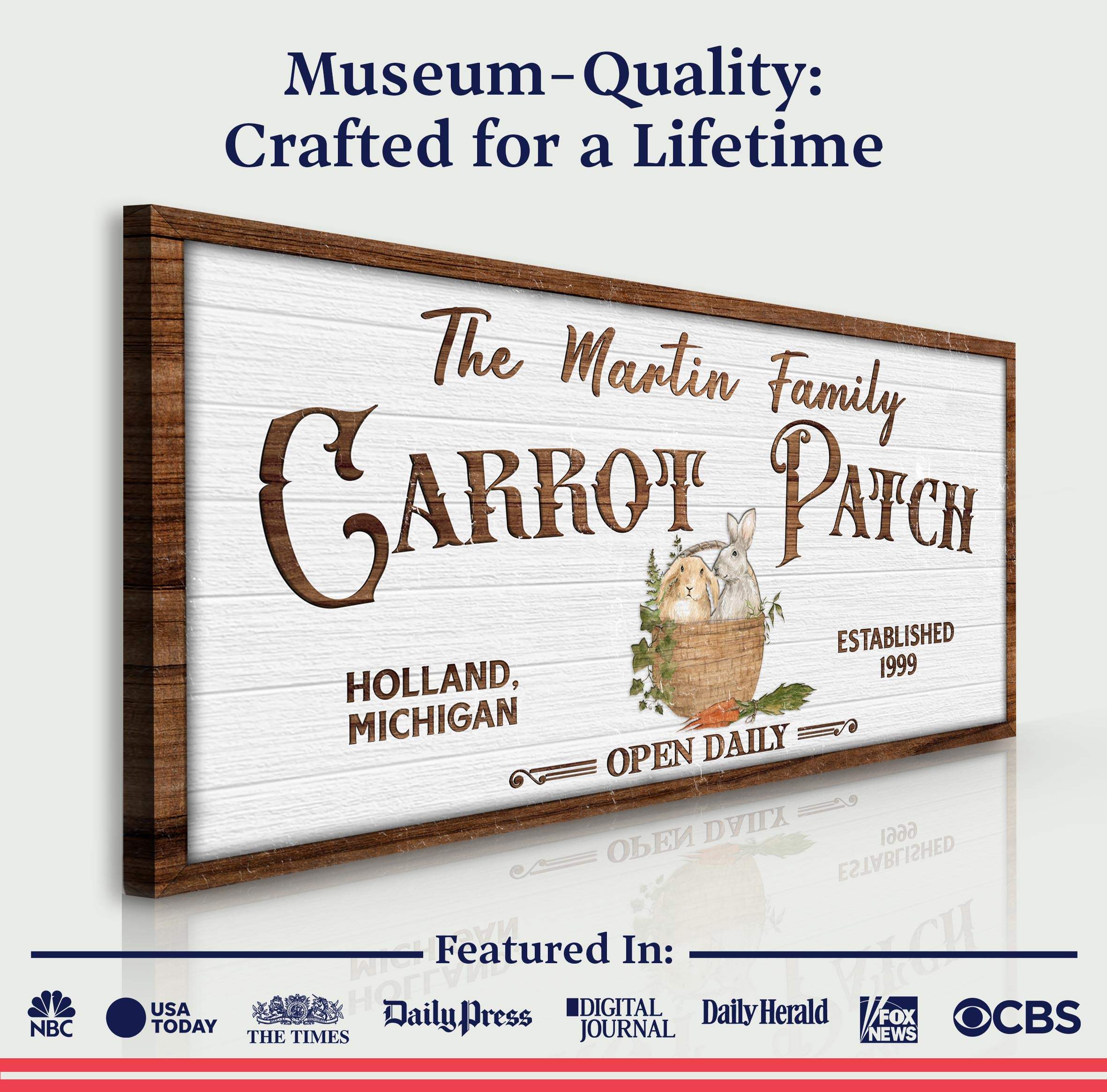 Carrot Patch Easter Sign III - Image 5