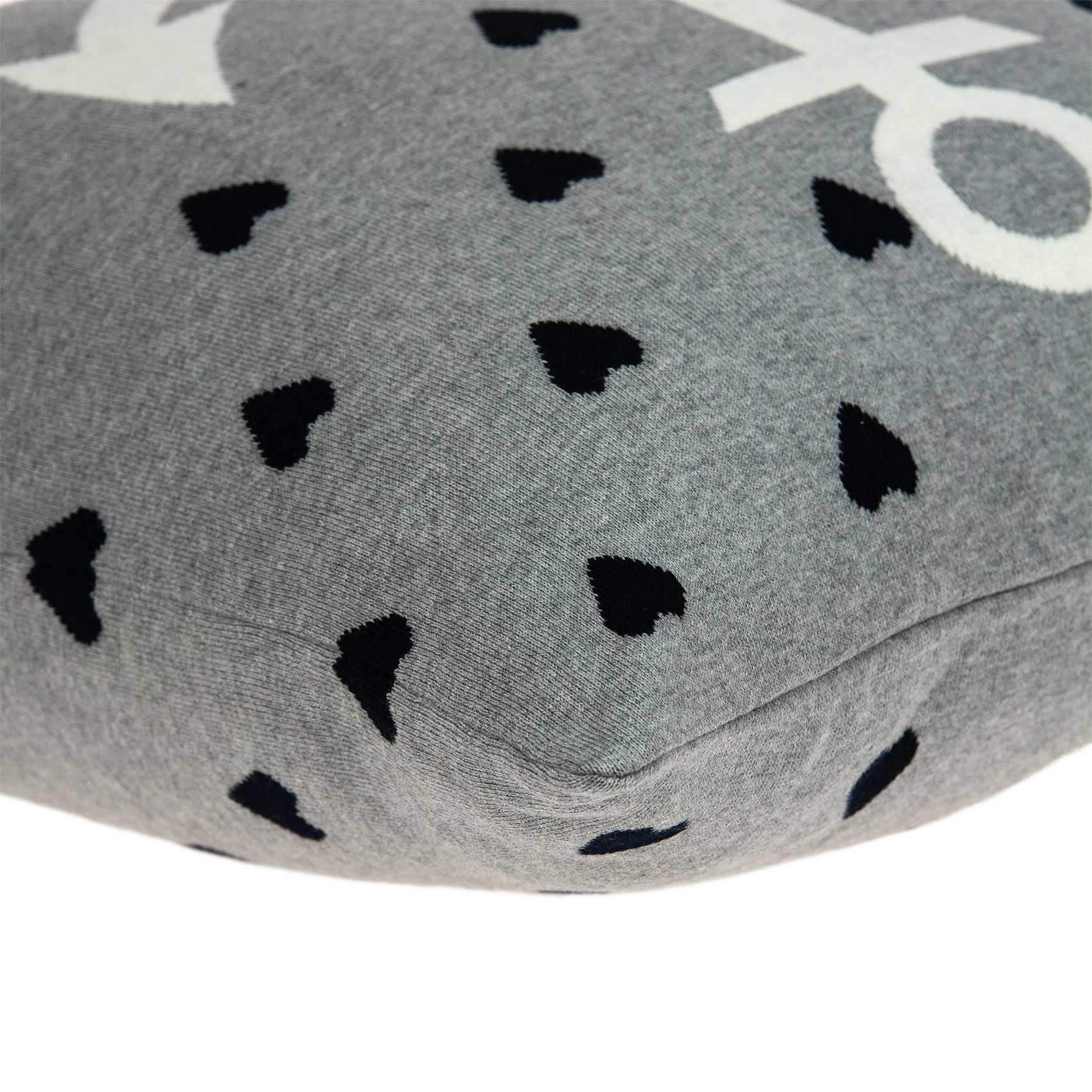 Casual Square Grey Nautical Anchor Accent Pillow - Image 5