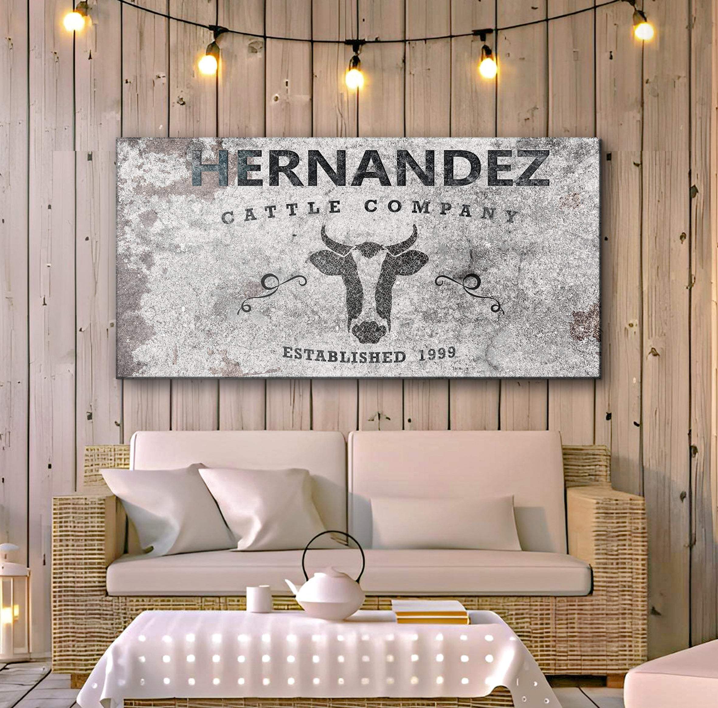 Cattle Company Sign II - Image 2
