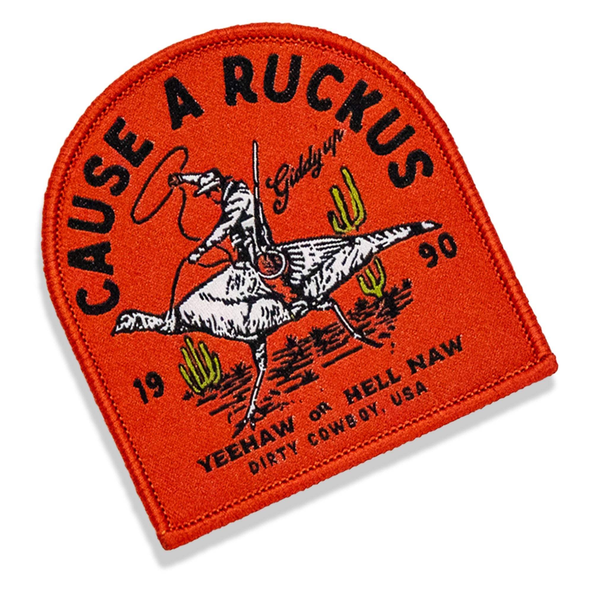 Cause A Ruckus Velcro Patch - Image 2