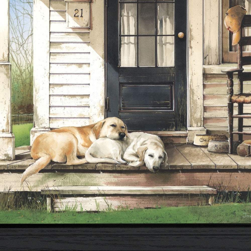 Chase and Molly Black Framed Print Wall Art - Image 4