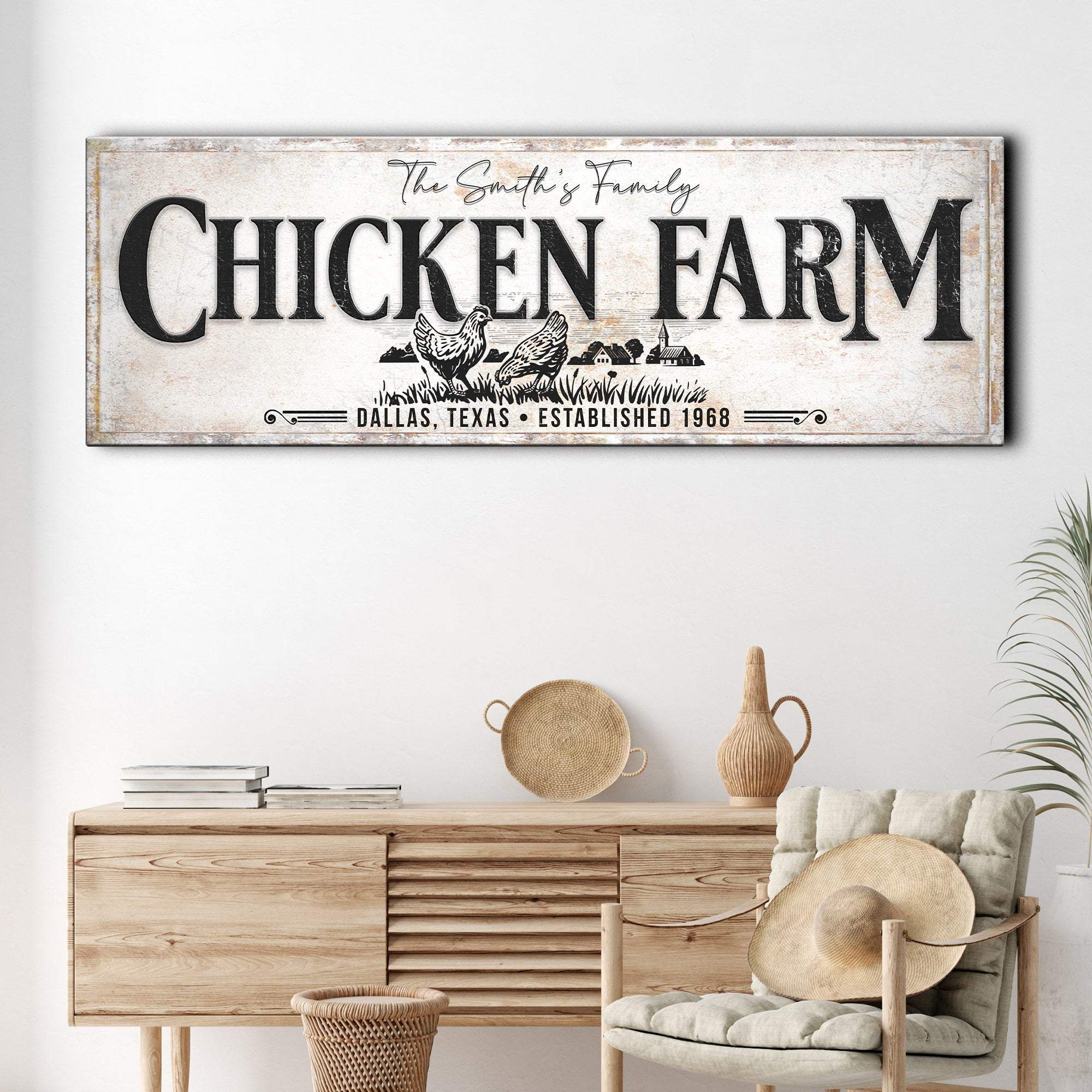 Chicken Family Farm Sign - Image 3