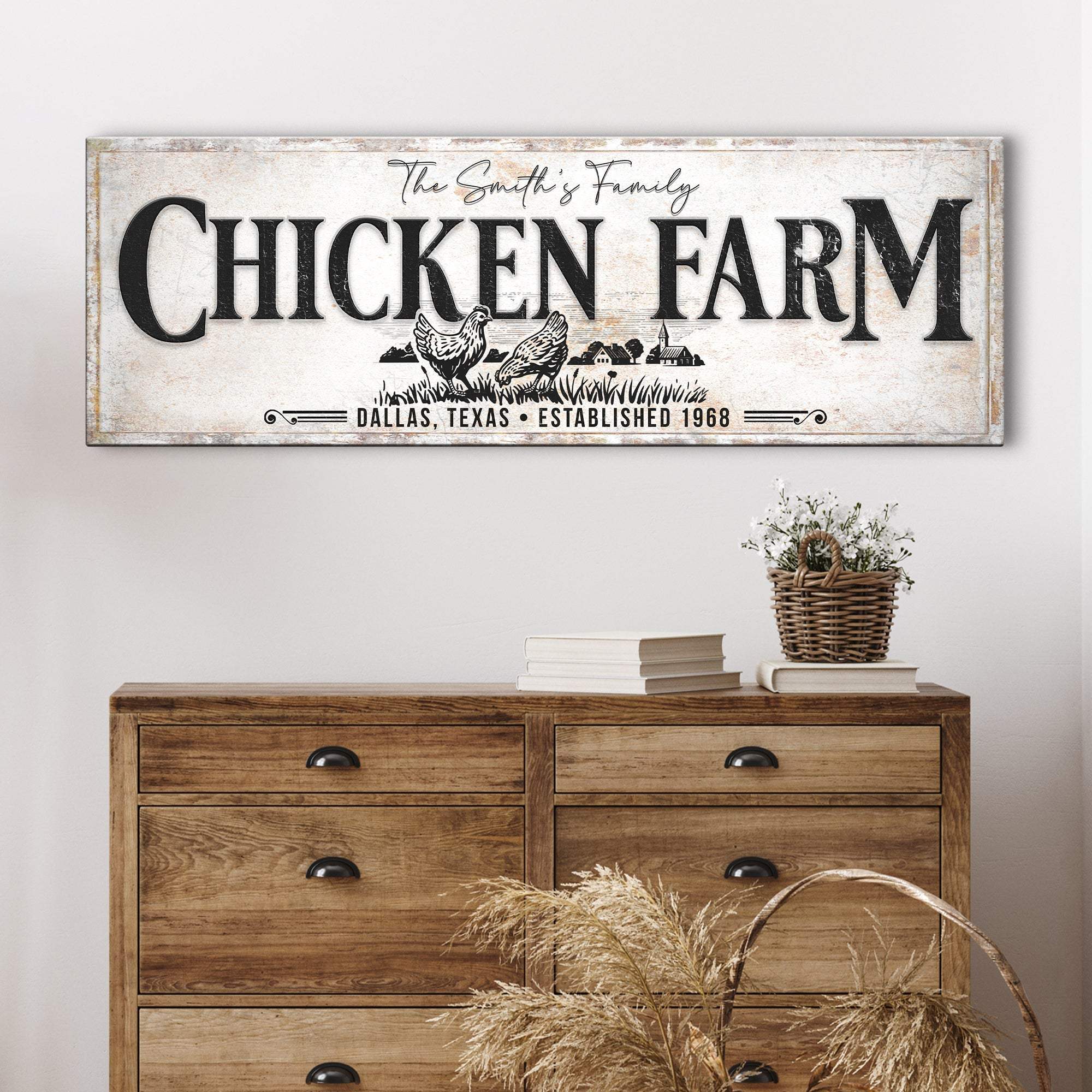 Chicken Family Farm Sign - Image 4
