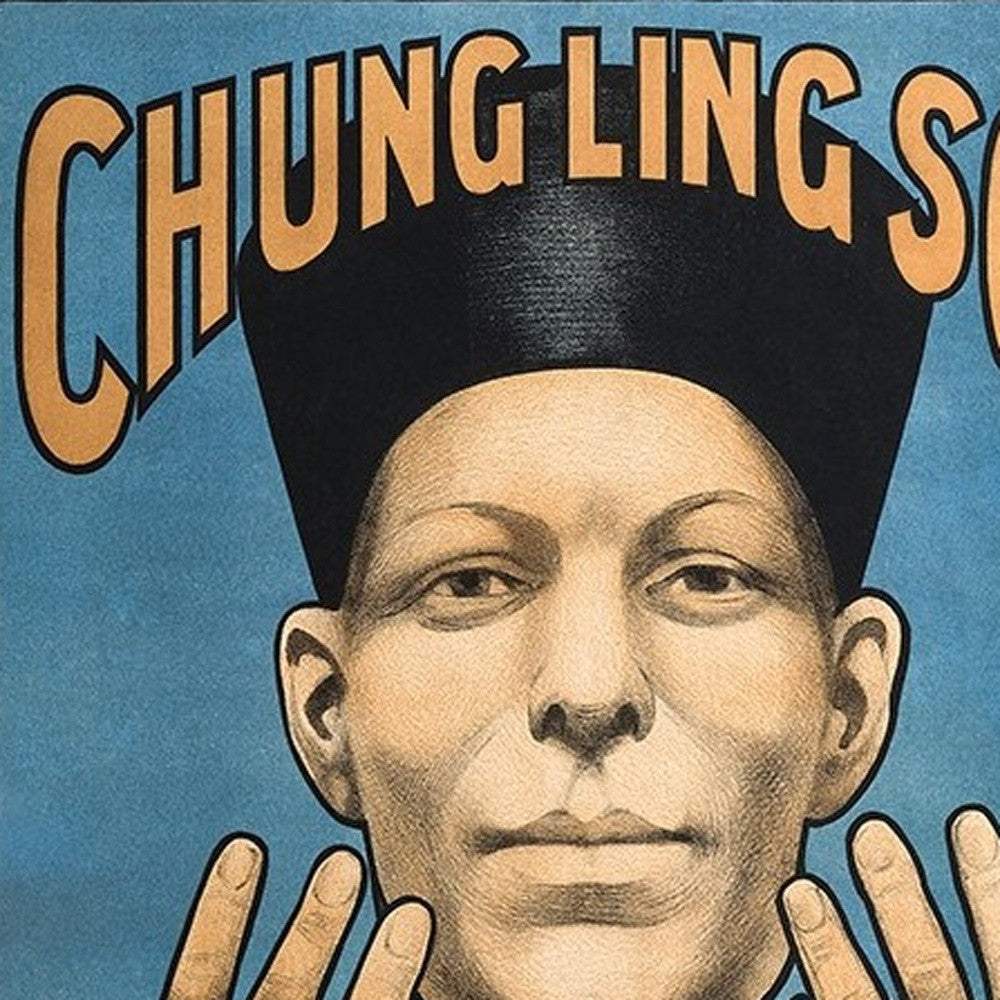 Chung Ling Soo Vintage Magic Unframed Print Wall Art - Image 4