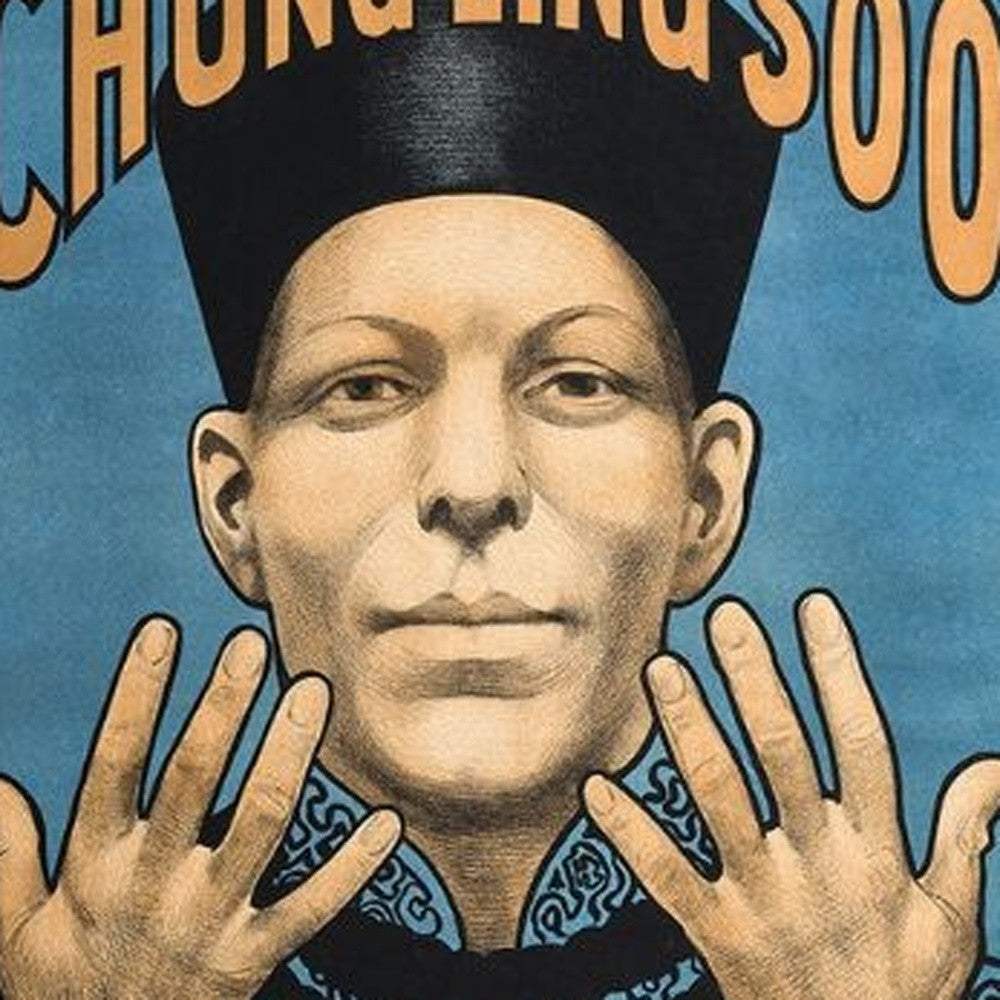 Chung Ling Soo Vintage Magic Unframed Print Wall Art - Image 4