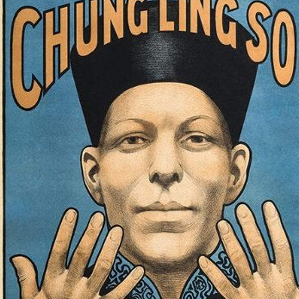 Chung Ling Soo Vintage Magic Unframed Print Wall Art - Image 3