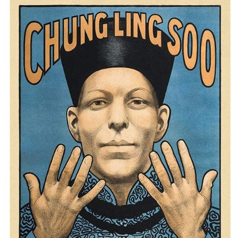 Chung Ling Soo Vintage Magic Unframed Print Wall Art - Image 3