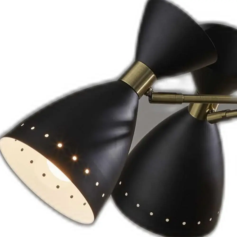 Cinco Diabolo Adjustable Black Metal Pendant - Image 4