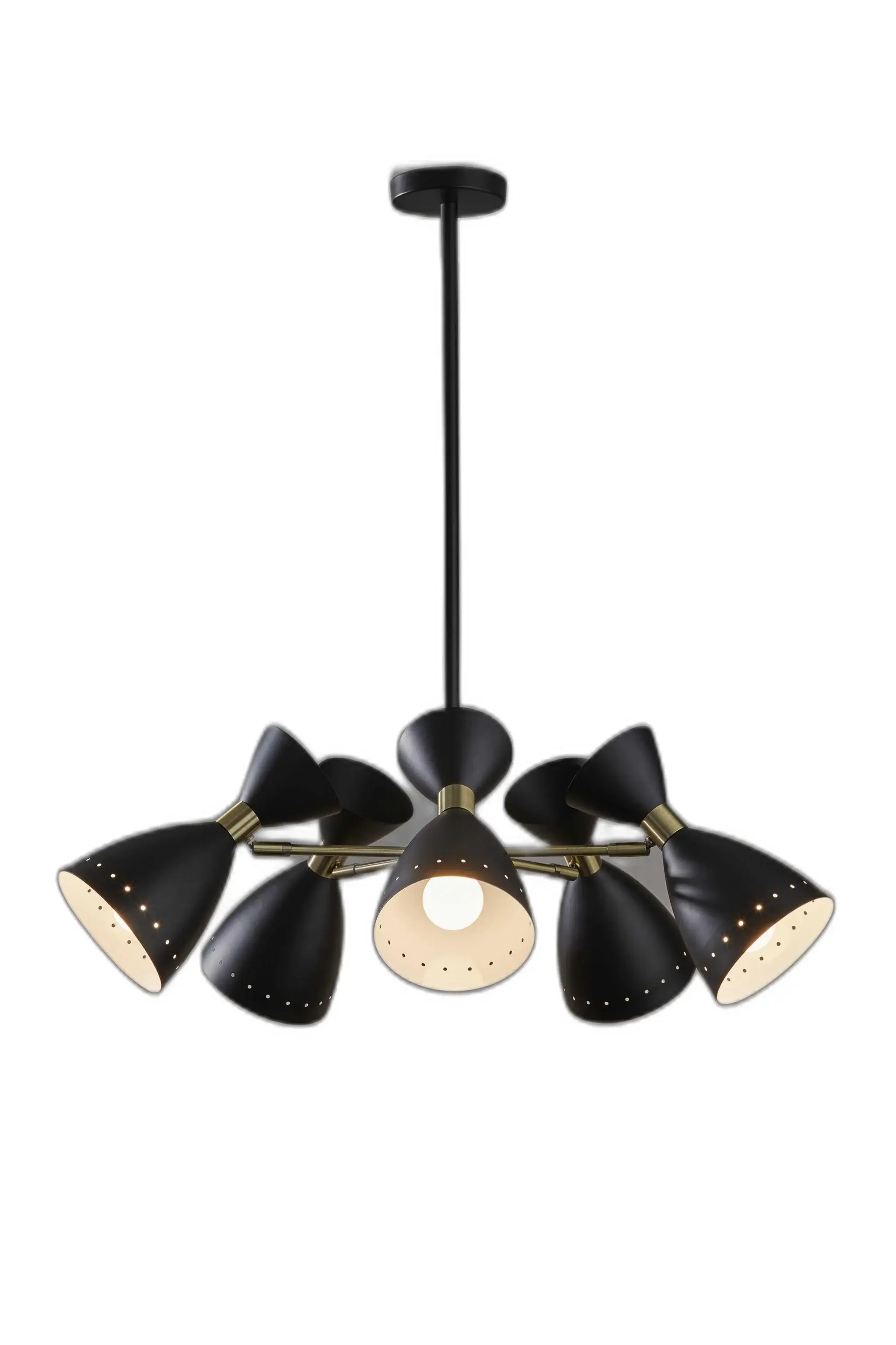 Cinco Diabolo Adjustable Black Metal Pendant - Image 5
