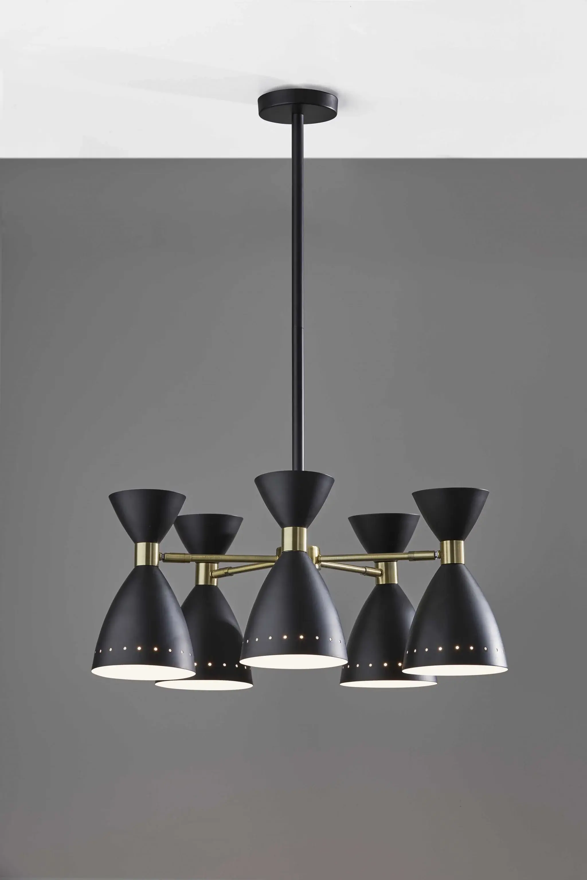 Cinco Diabolo Adjustable Black Metal Pendant - Image 6