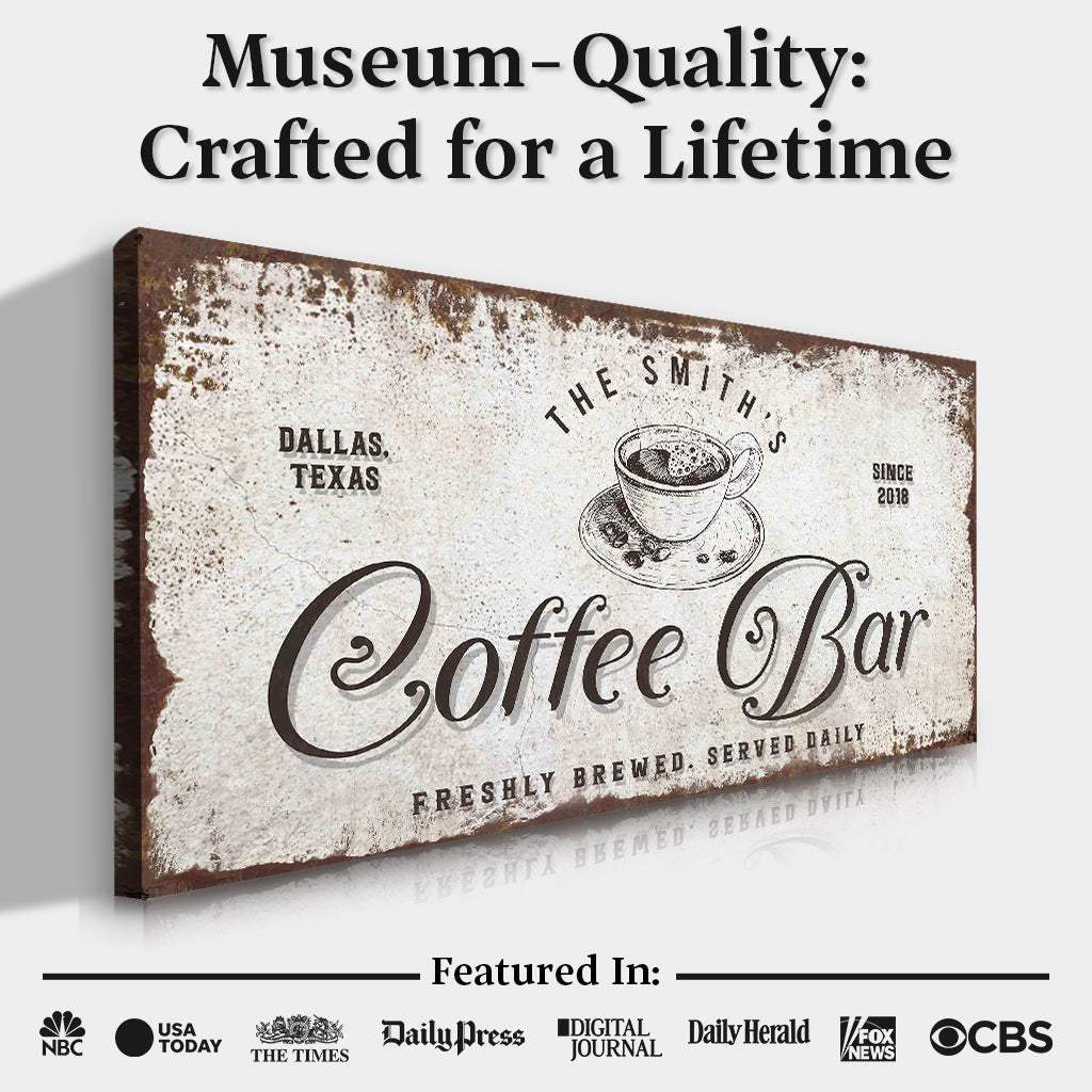 Coffee Bar Sign - Image 6