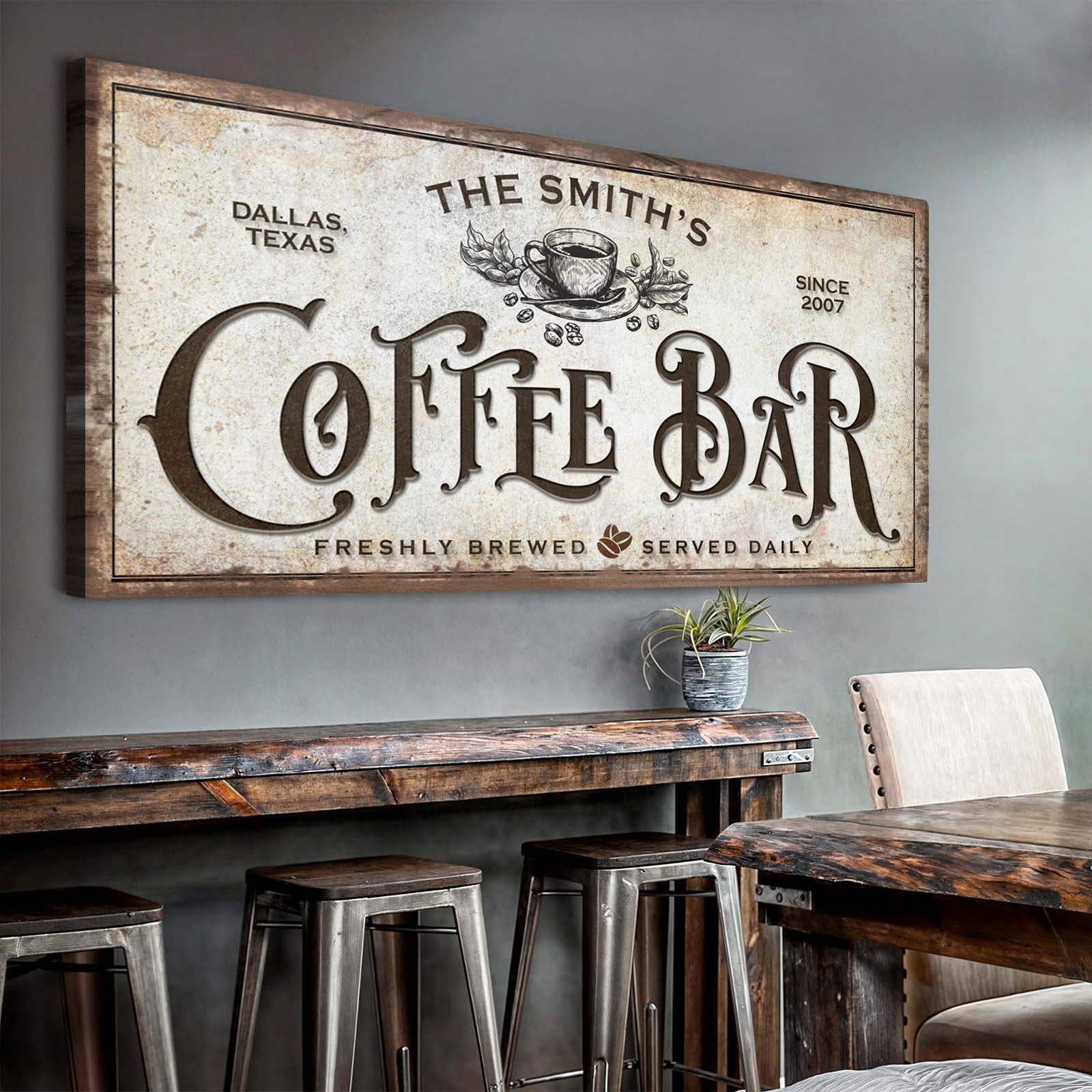 Coffee Bar Sign VII - Image 2