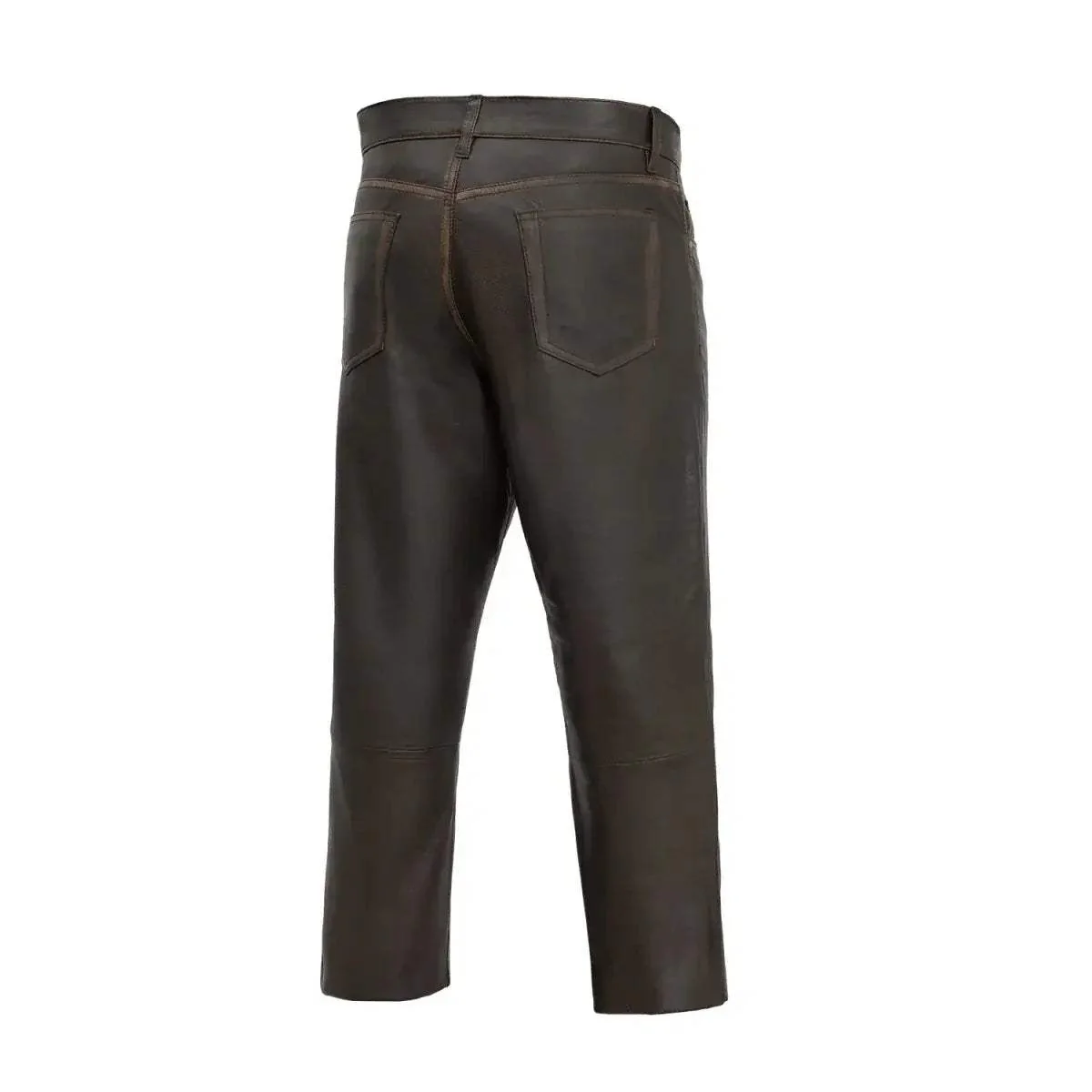 Commander Men's Leather Motorcycle Pants - Image 3