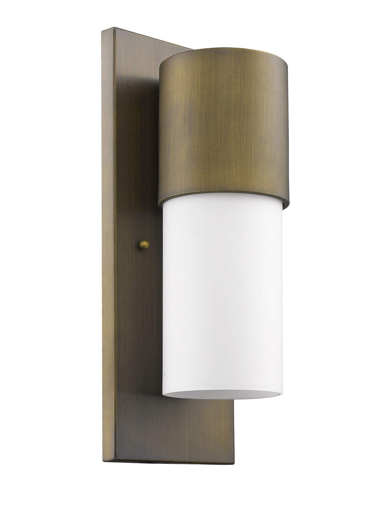 Contemporary Brushed Gold and White Wall Light - Image 3
