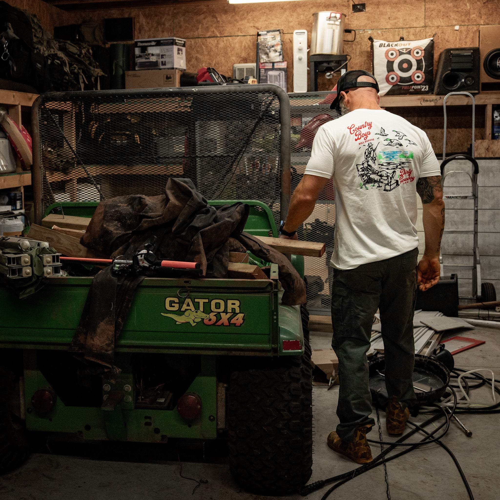 Country Boy's Will Survive Men's T-Shirt - Image 6