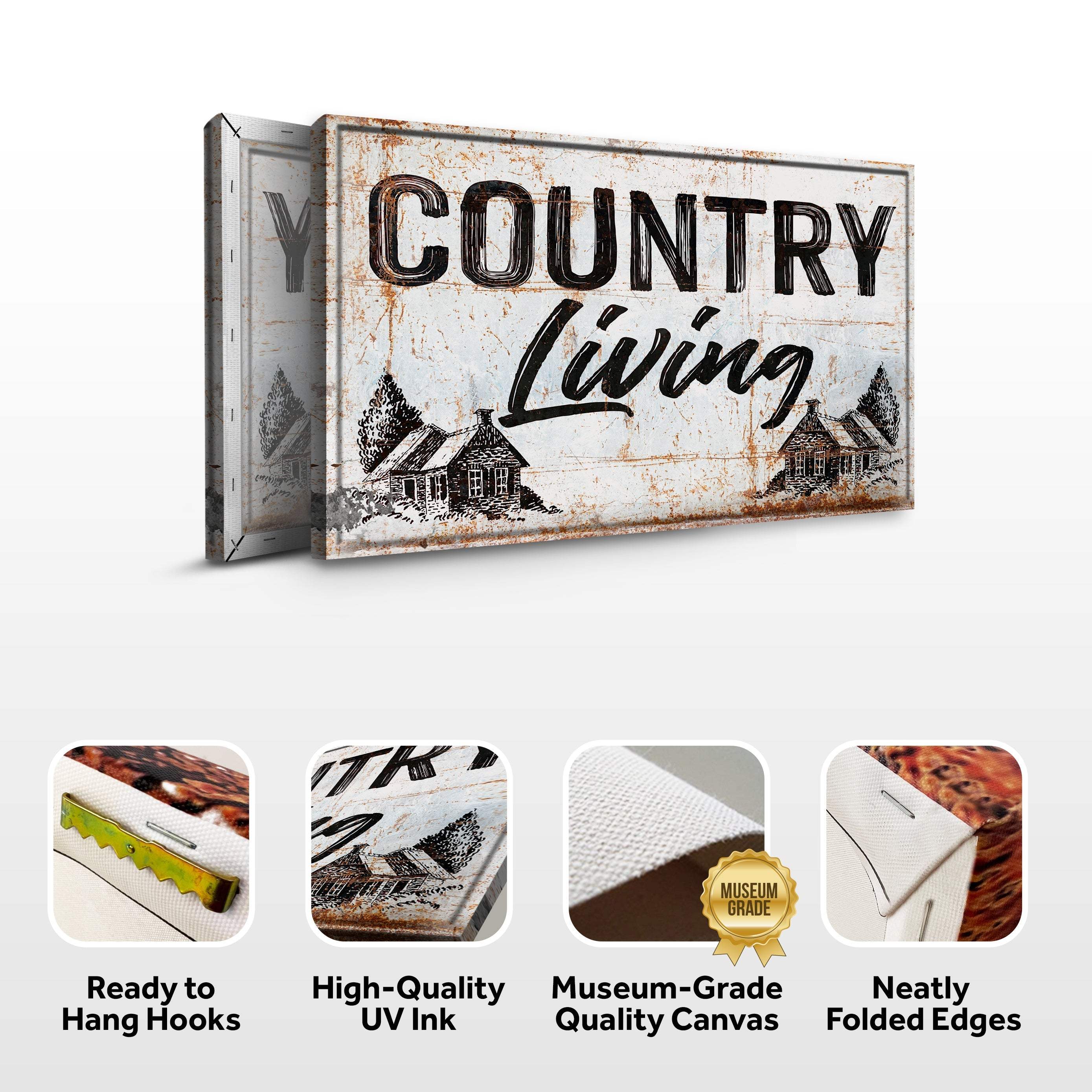Country Living Sign - Image 4
