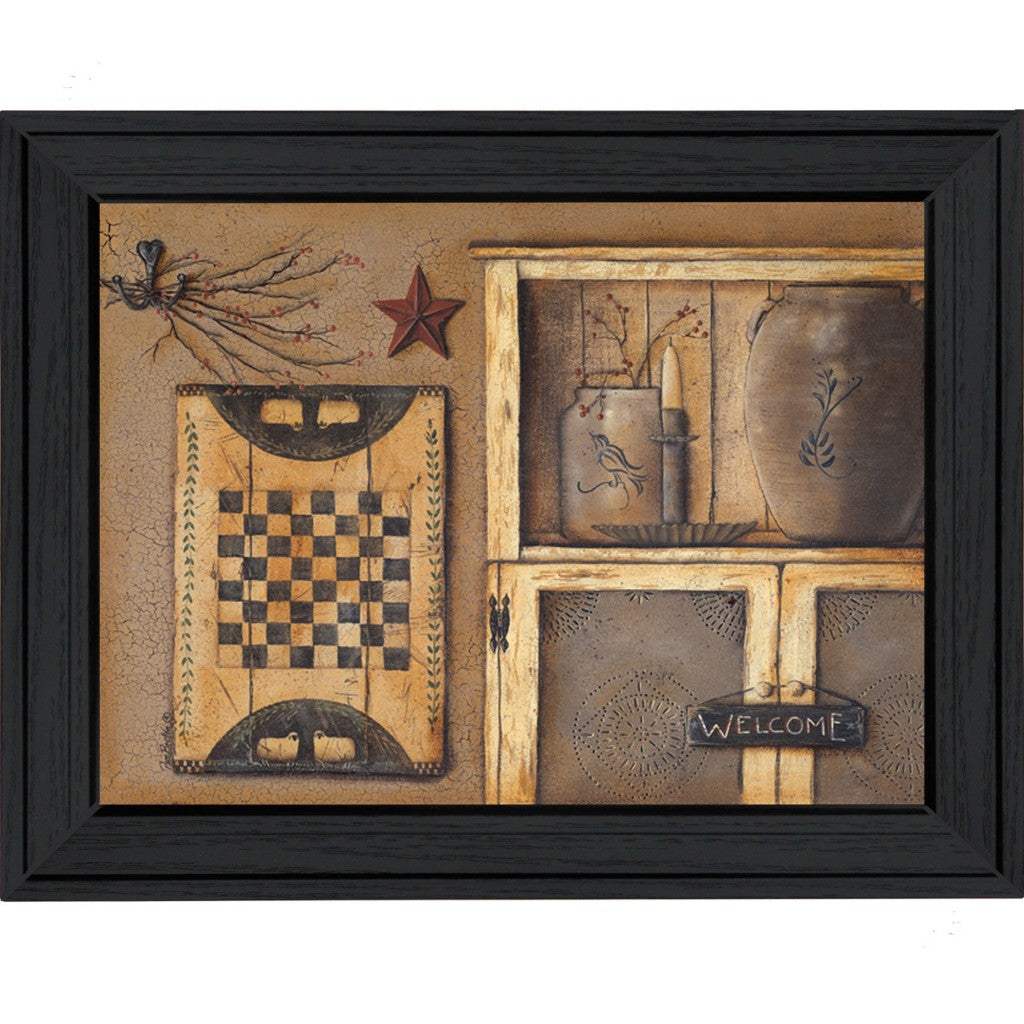 Country Treasures Black Framed Print Wall Art - Image 2