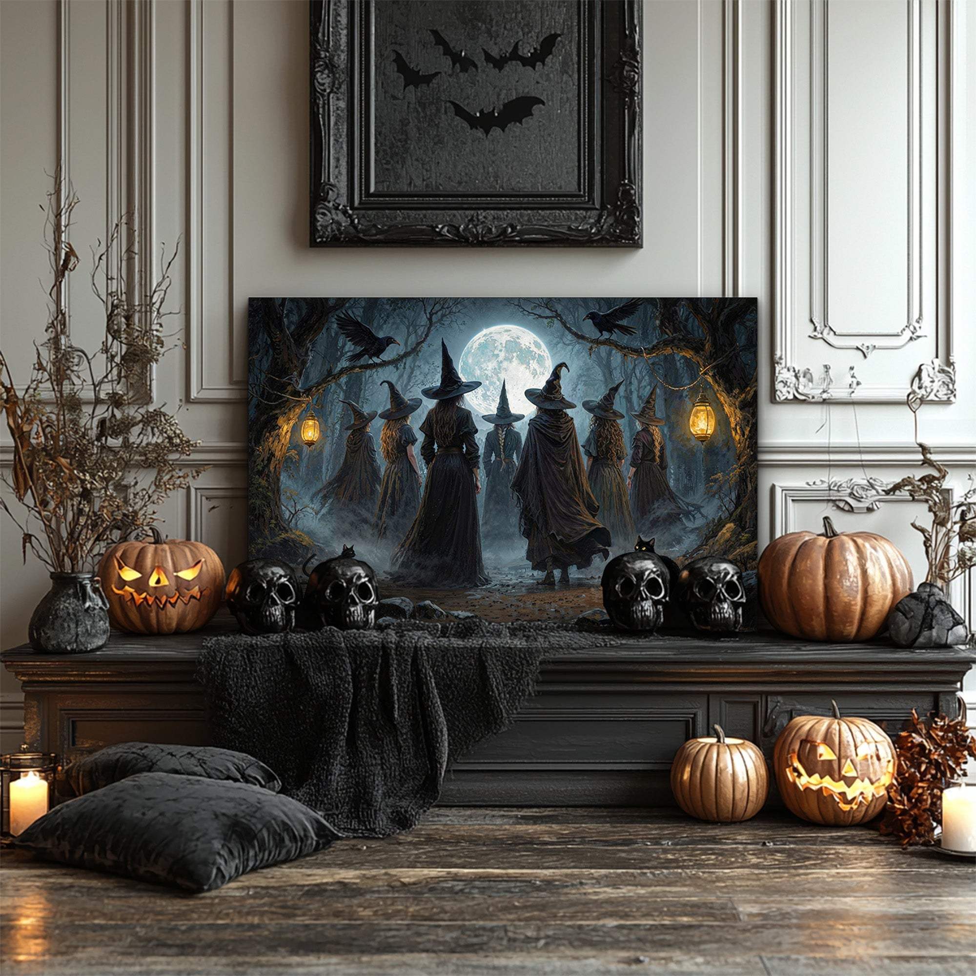 Coven of Witches Halloween Wall Art - Image 2
