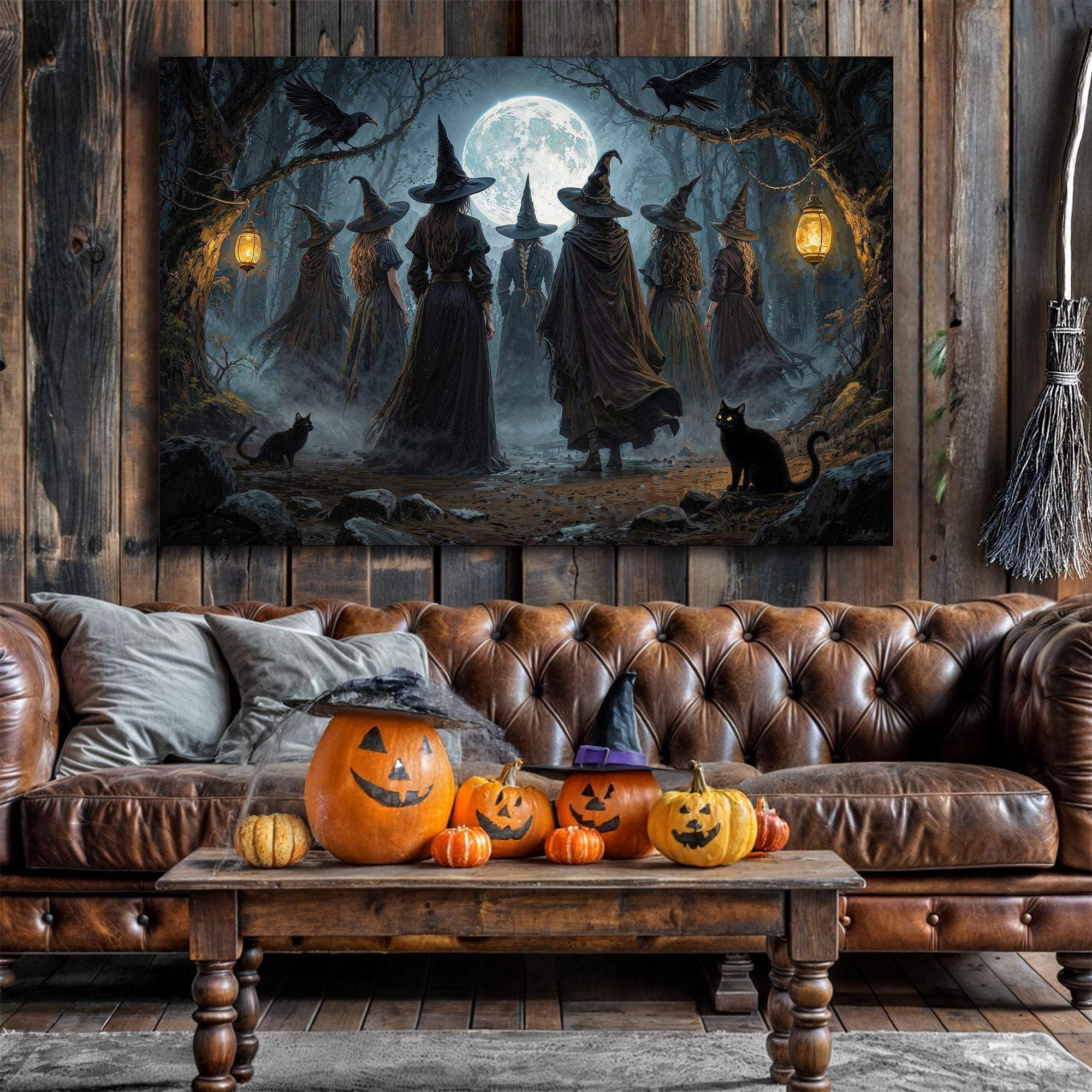 Coven of Witches Halloween Wall Art - Image 3