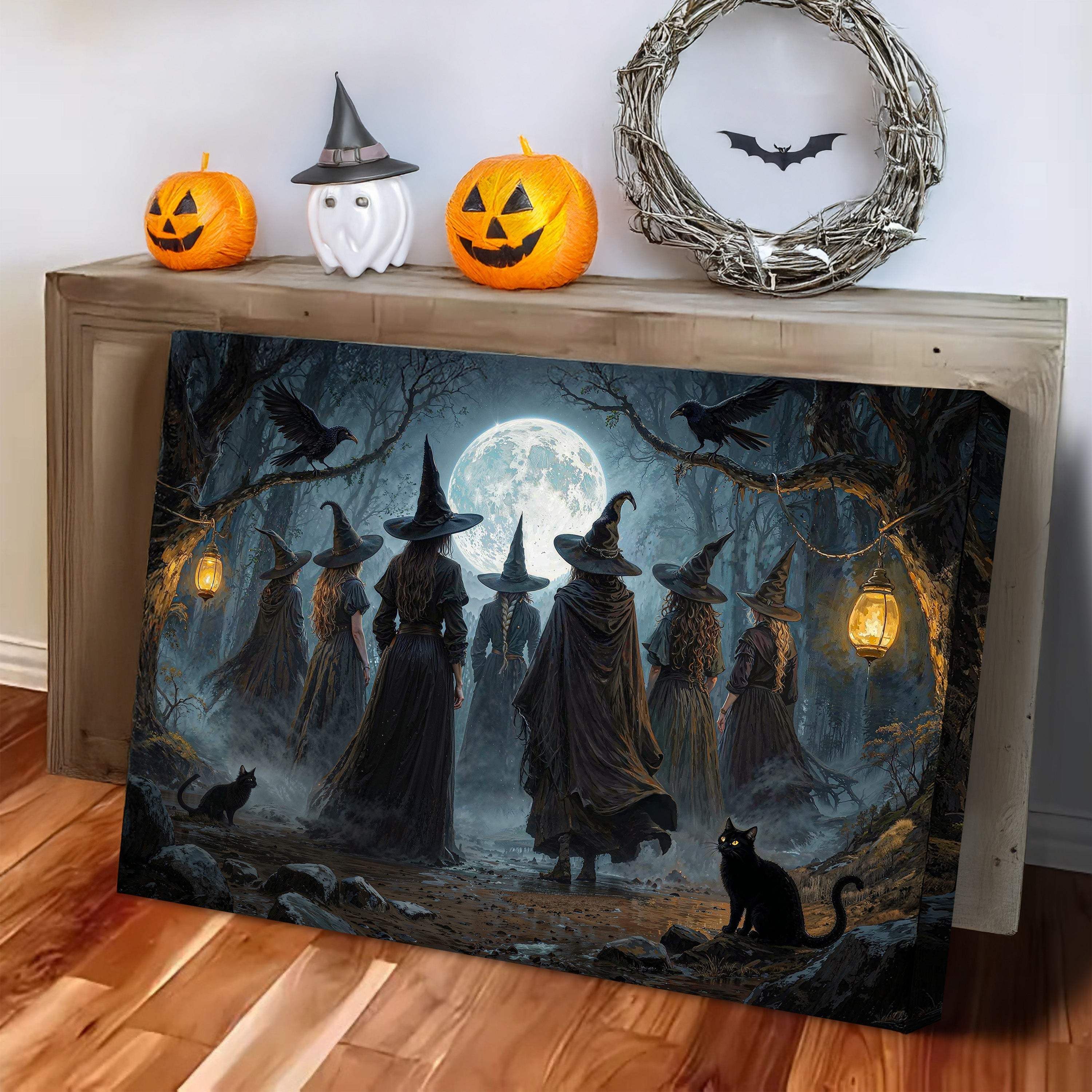 Coven of Witches Halloween Wall Art - Image 5