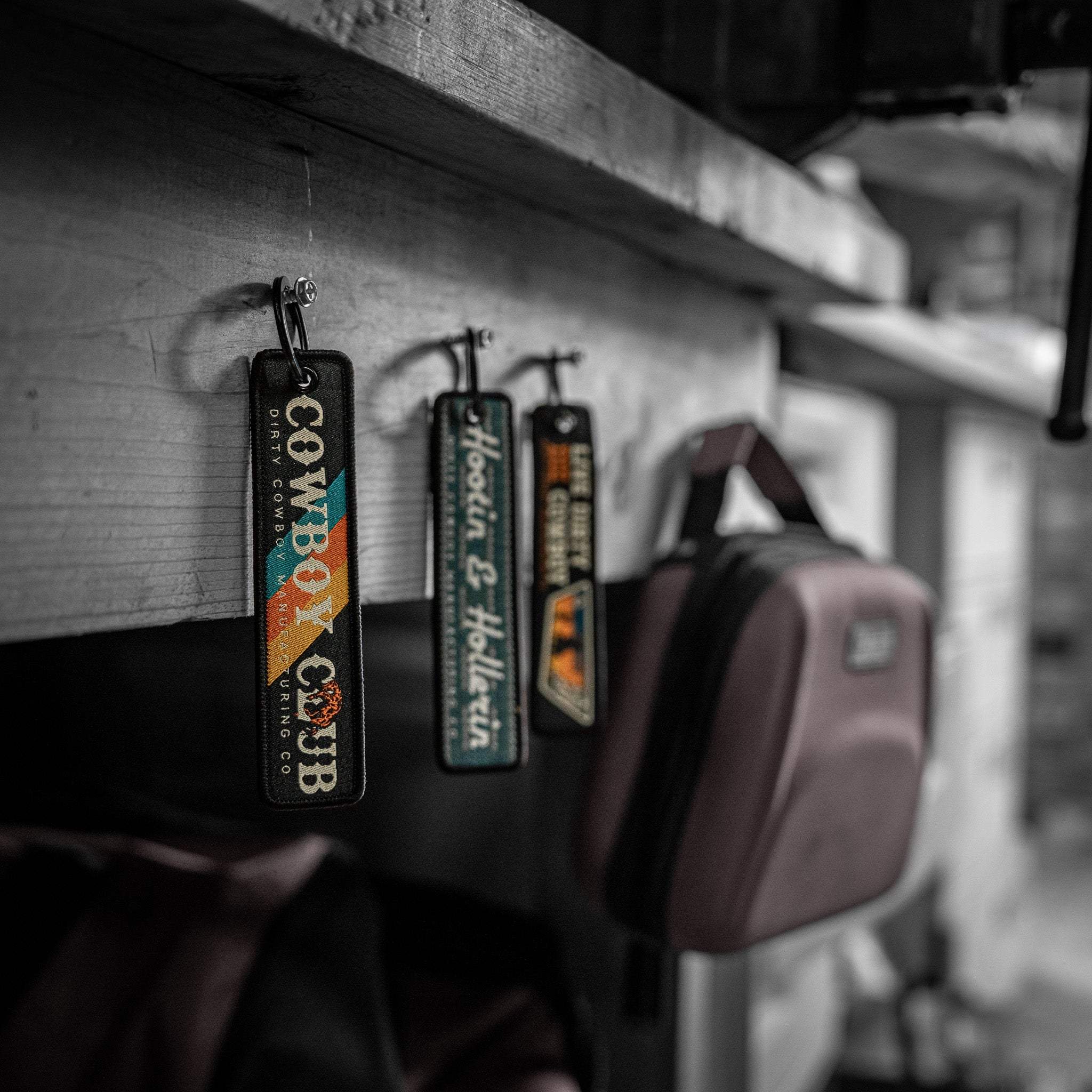 Cowboy Club Flight Tag Keychain - Image 5
