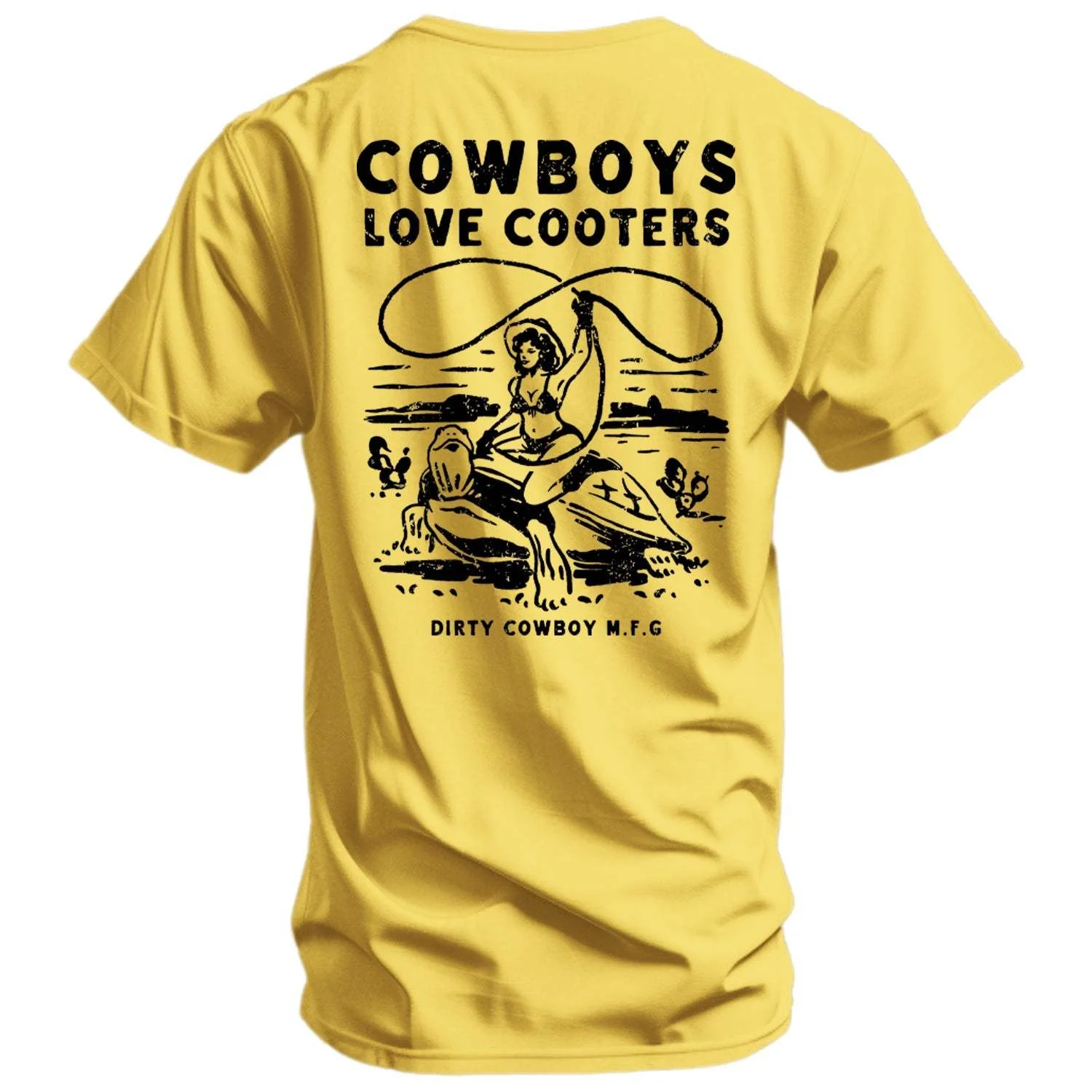 Cowboys Love Cooters Men's T-Shirt - Image 6